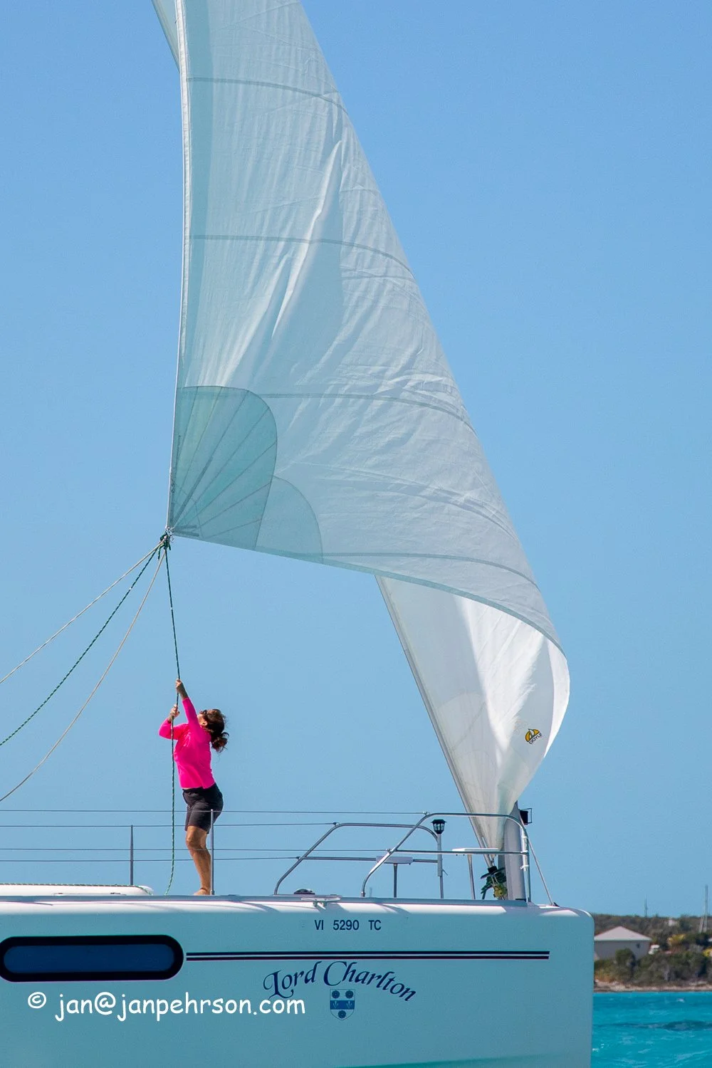 Feb 2019, Stocking Island, George Town, Exuma, Bahamas, Cruisers Regatta, In-Harbor Race, s/v Lord Charlton, 3rd Overall
