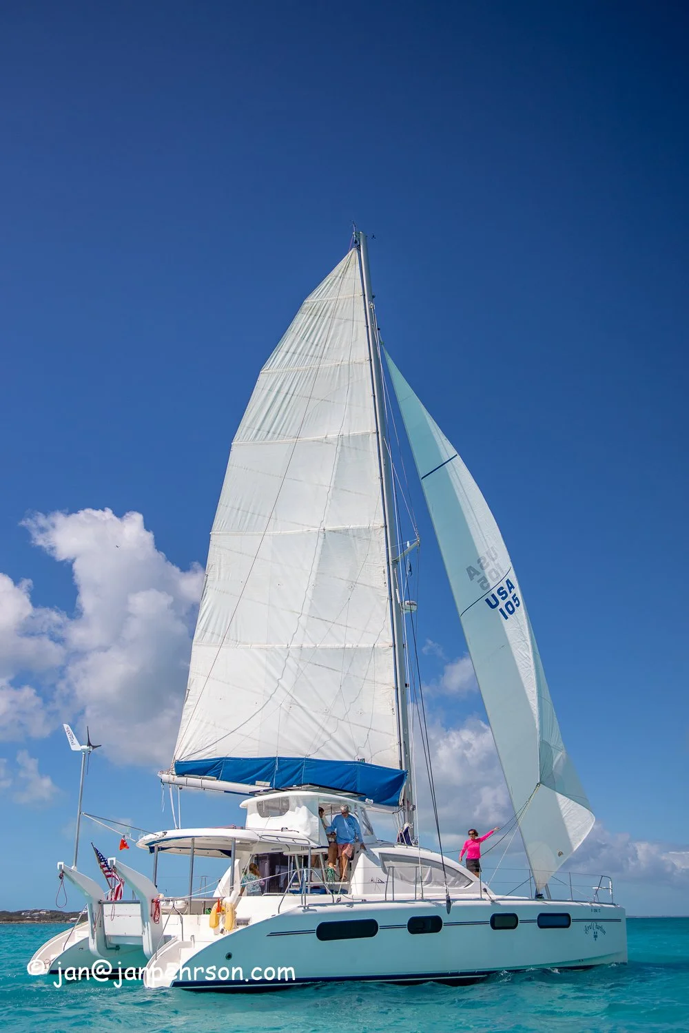 Feb 2019, Stocking Island, George Town, Exuma, Bahamas, Cruisers Regatta, In-Harbor Race, s/v Lord Charlton, 3rd Overall