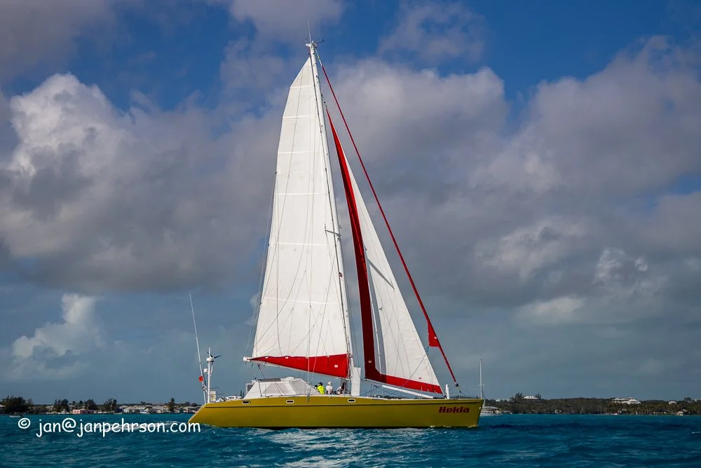 s/v Hekla -- February 2019, George Town Bahamas Cruisers Regatta, Round Stocking Island Big Boat Race-