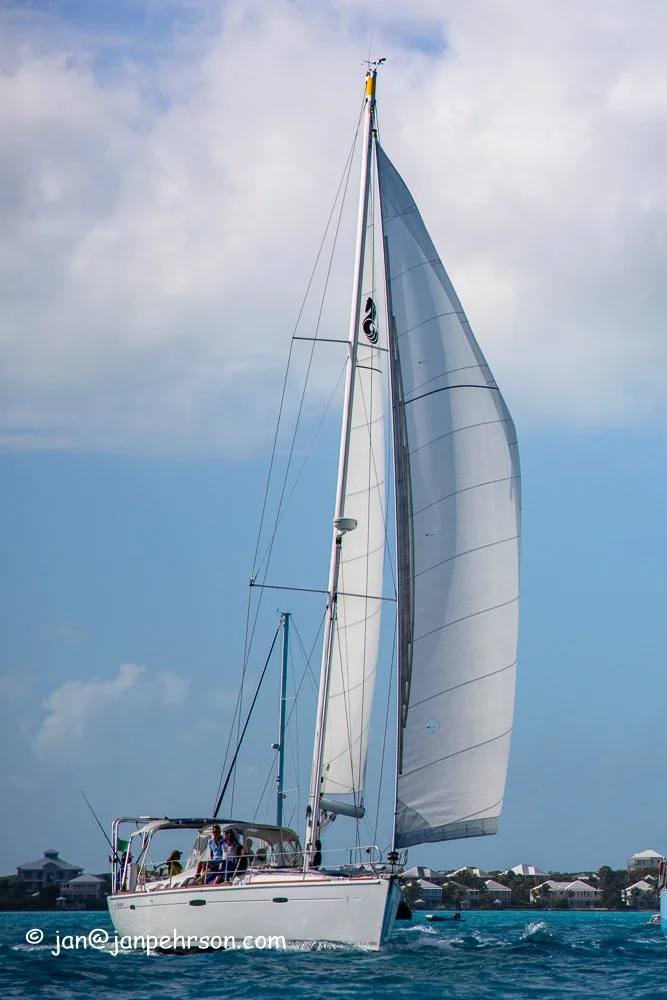 s/v Braveheart --February 2019, George Town Bahamas Cruisers Regatta, Round Stocking Island Big Boat Race