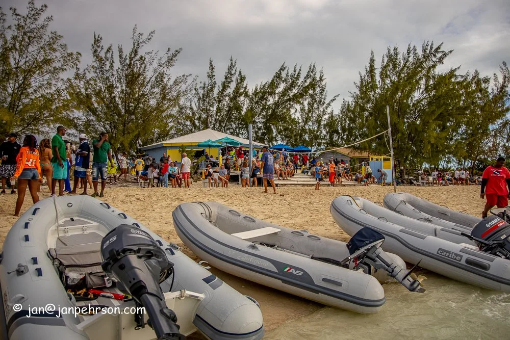 February 2019, Farmers Cay Regatta. Regatta site.