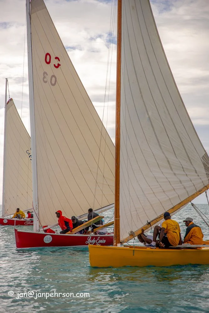 February 2019, Farmers Cay Regatta. Class C Sloops 