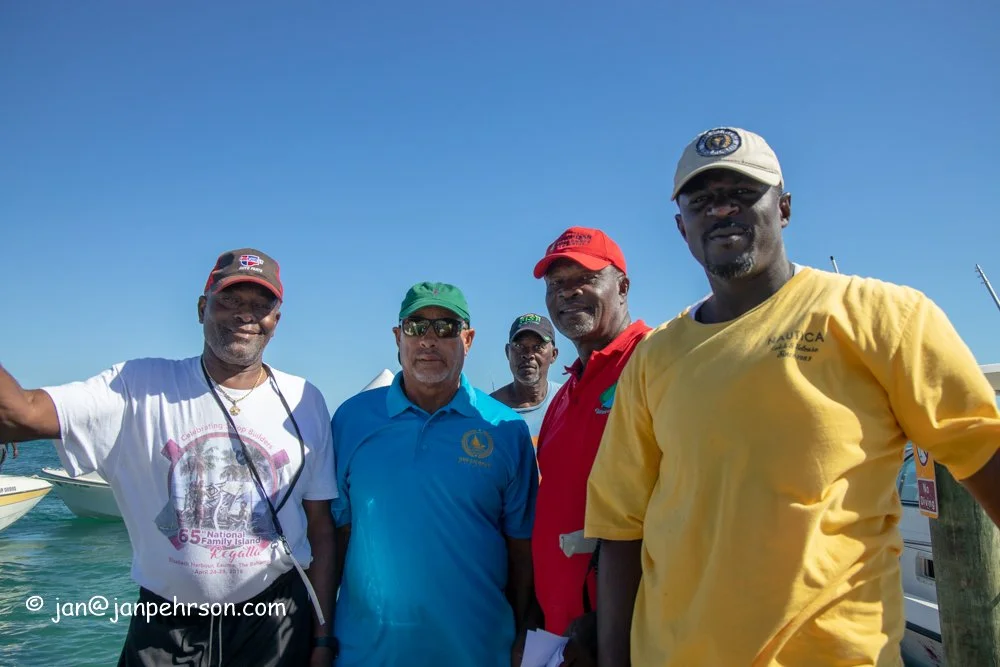 December 2018, Best of the Best Regatta. Race Committee: Clyde Rolle, Chester Fox, Robert Rolle, Stafford Armbrister, Ezra Kemp
