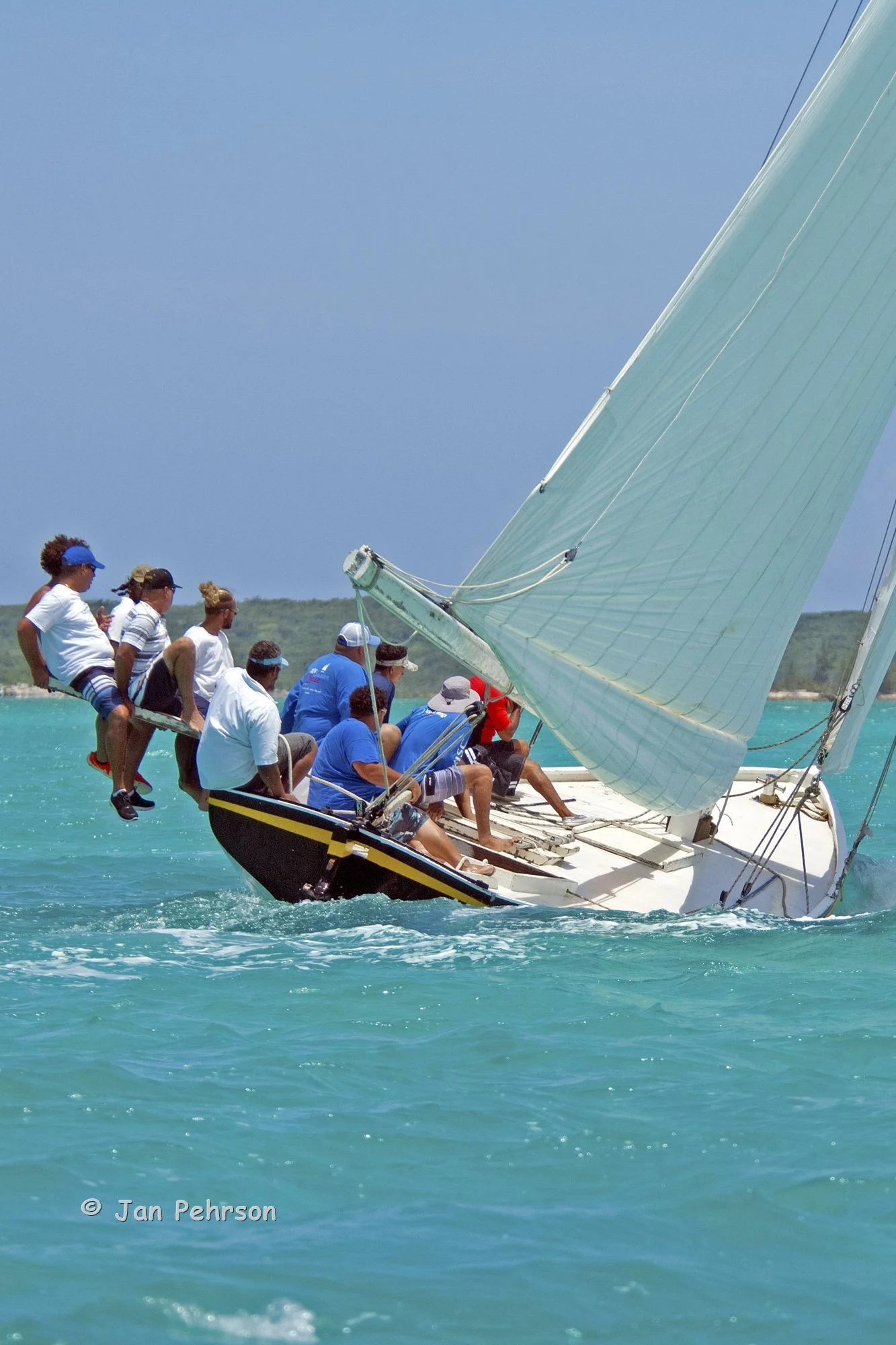 May 2018, Salt Point, Long Island, Bahamas, Long Island Regatta, Day 1, Class A - Ruff Justice (0647)