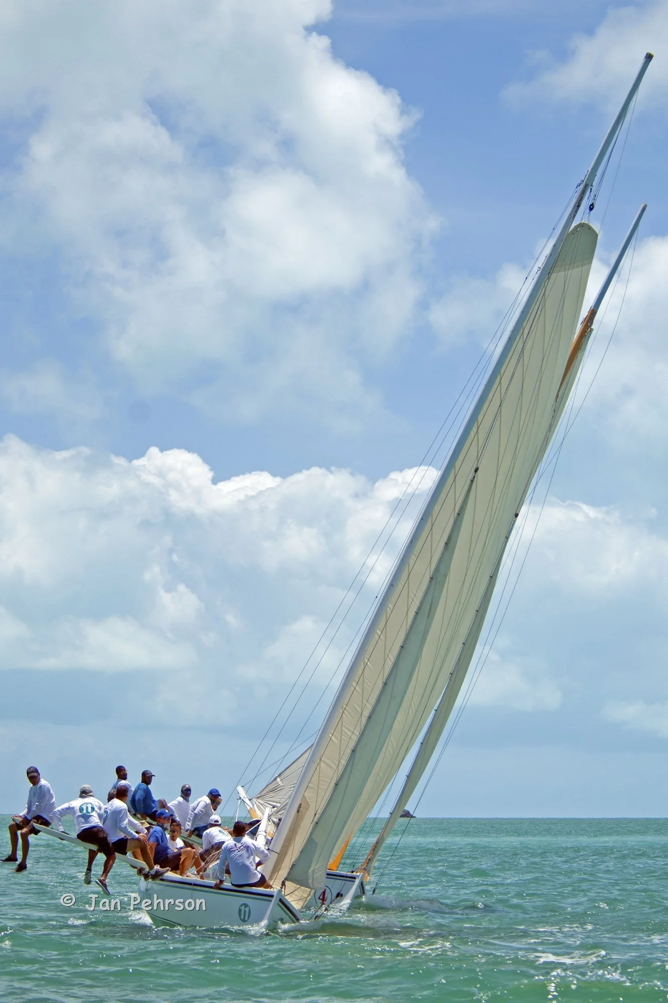 June 2018, Salt Point, Long Island, Bahamas, Long Island Regatta, Day 2, Class B - Ole Boy (1032)