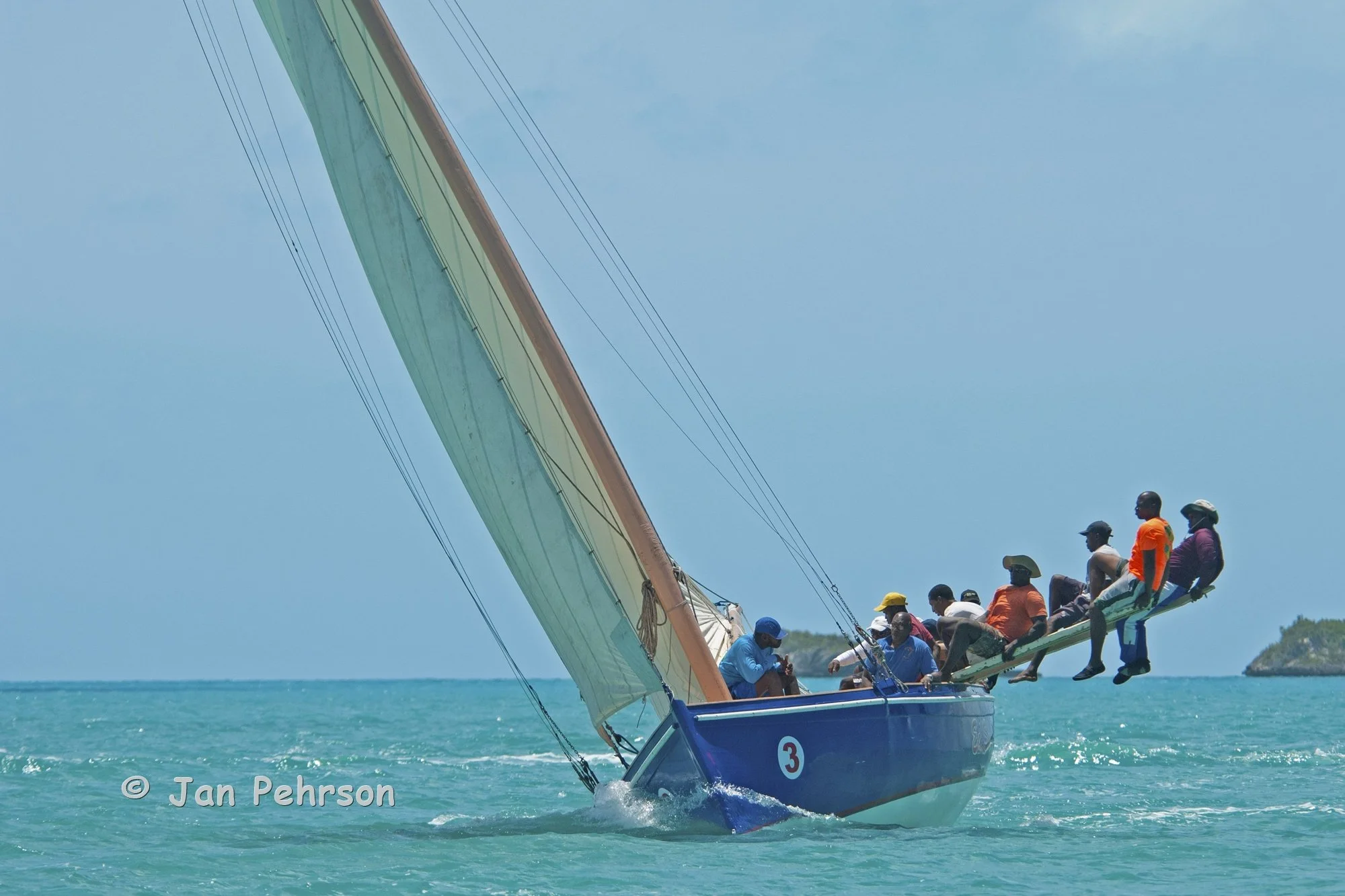 May 2018, Salt Point, Long Island, Bahamas, Long Island Regatta, Day 1, Class A - Ed Sky (0692)