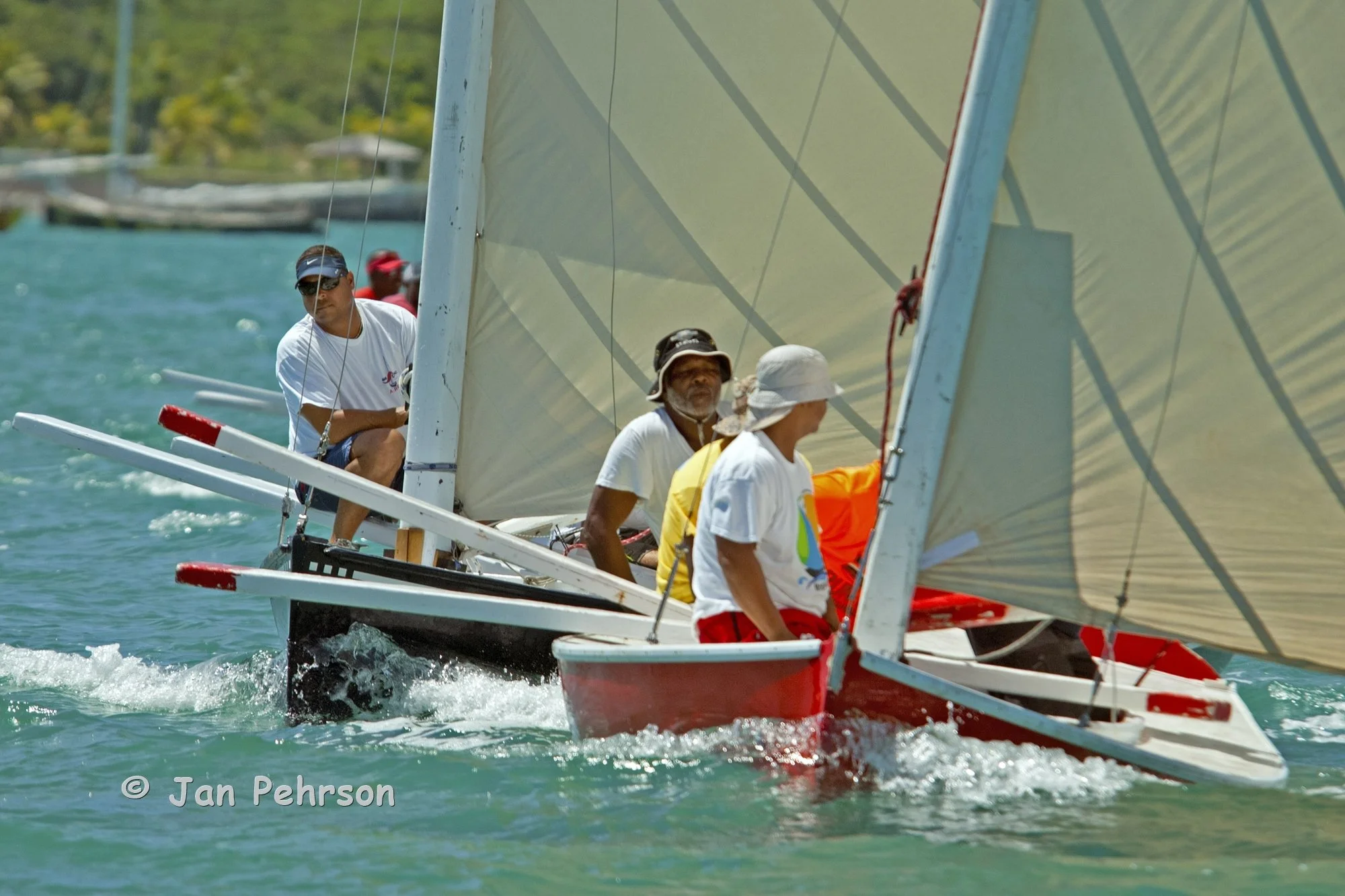 June 2018, Salt Point, Long Island, Bahamas, Long Island Regatta, Day 2, Class C ( 0567)