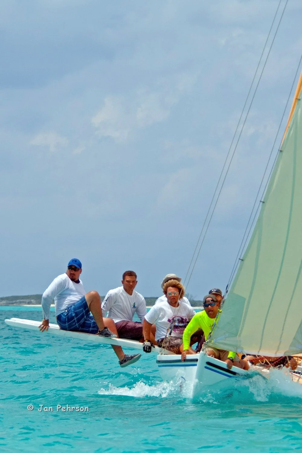 April 2018, Georgetown, Exuma, Bahamas, National Family Island Regatta, Day 3, Class B, 3rd in Class, Susan Chase V, Stefan Knowles, Mangrove Bush, Long Island (0144)