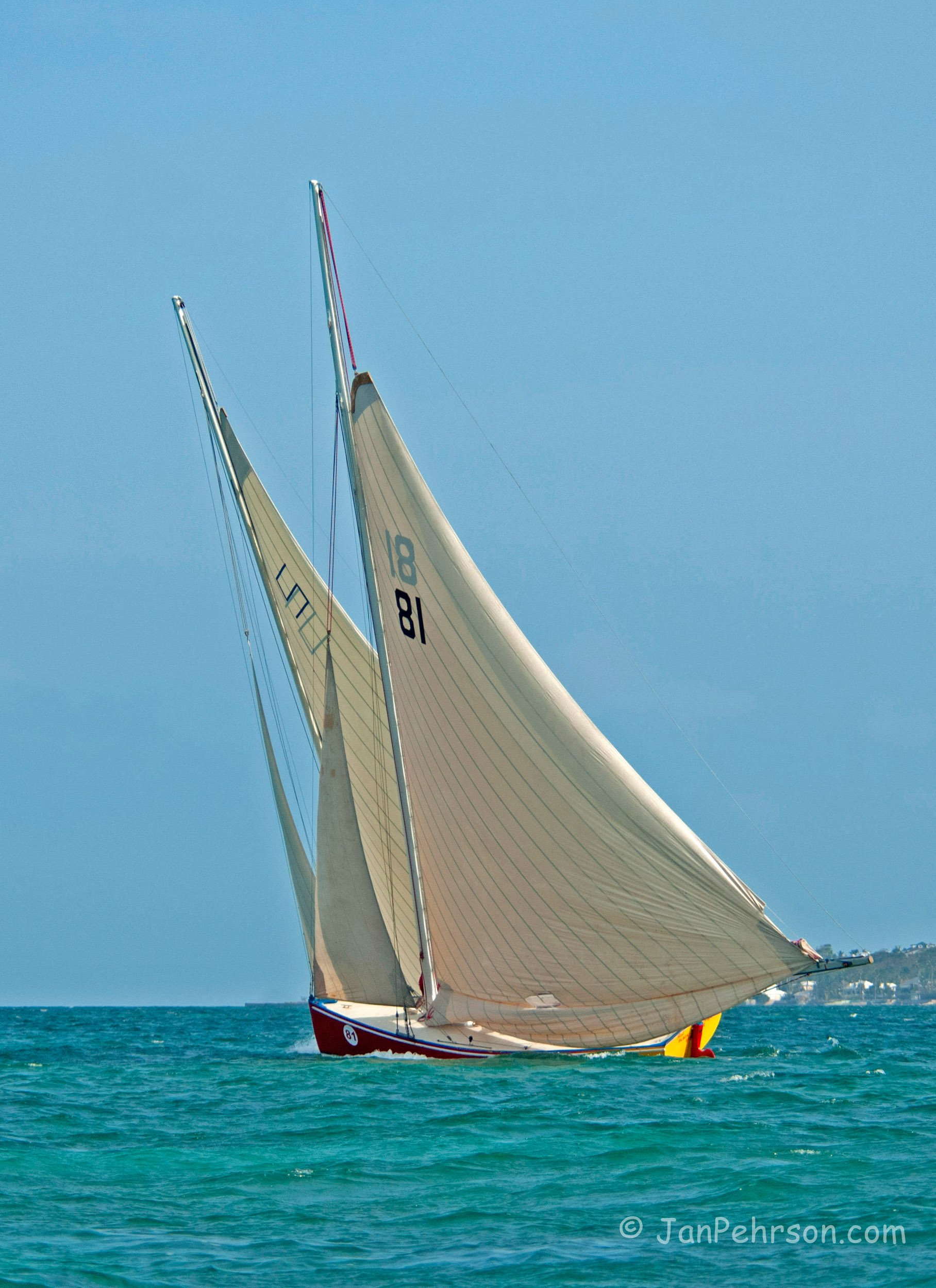 Valentines Day Regatta - Nassau 2017 Class A Sloops