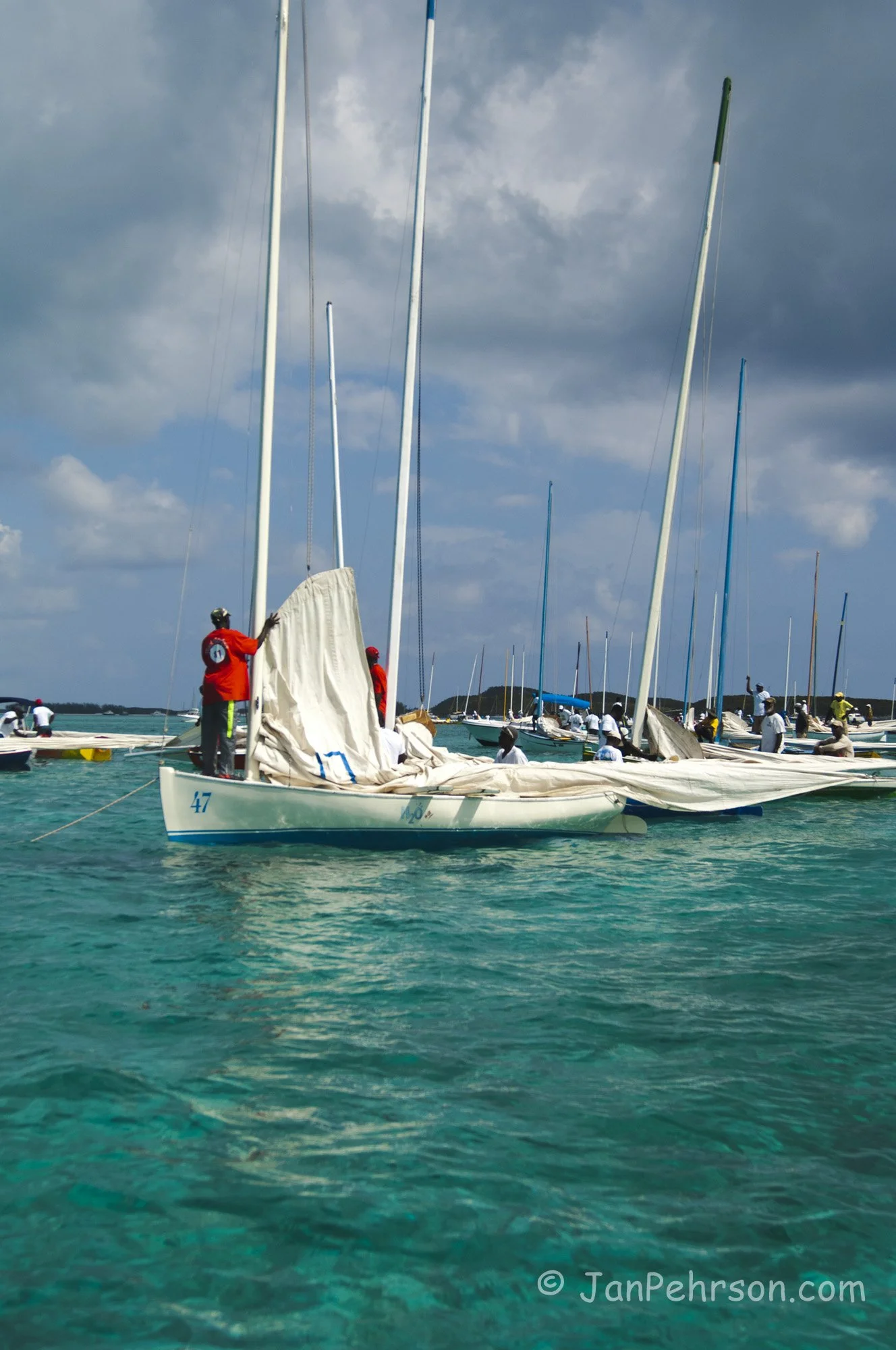 National Family Island Regatta of the Bahamas 2015 Class C -Race 2 - Start (0456) 