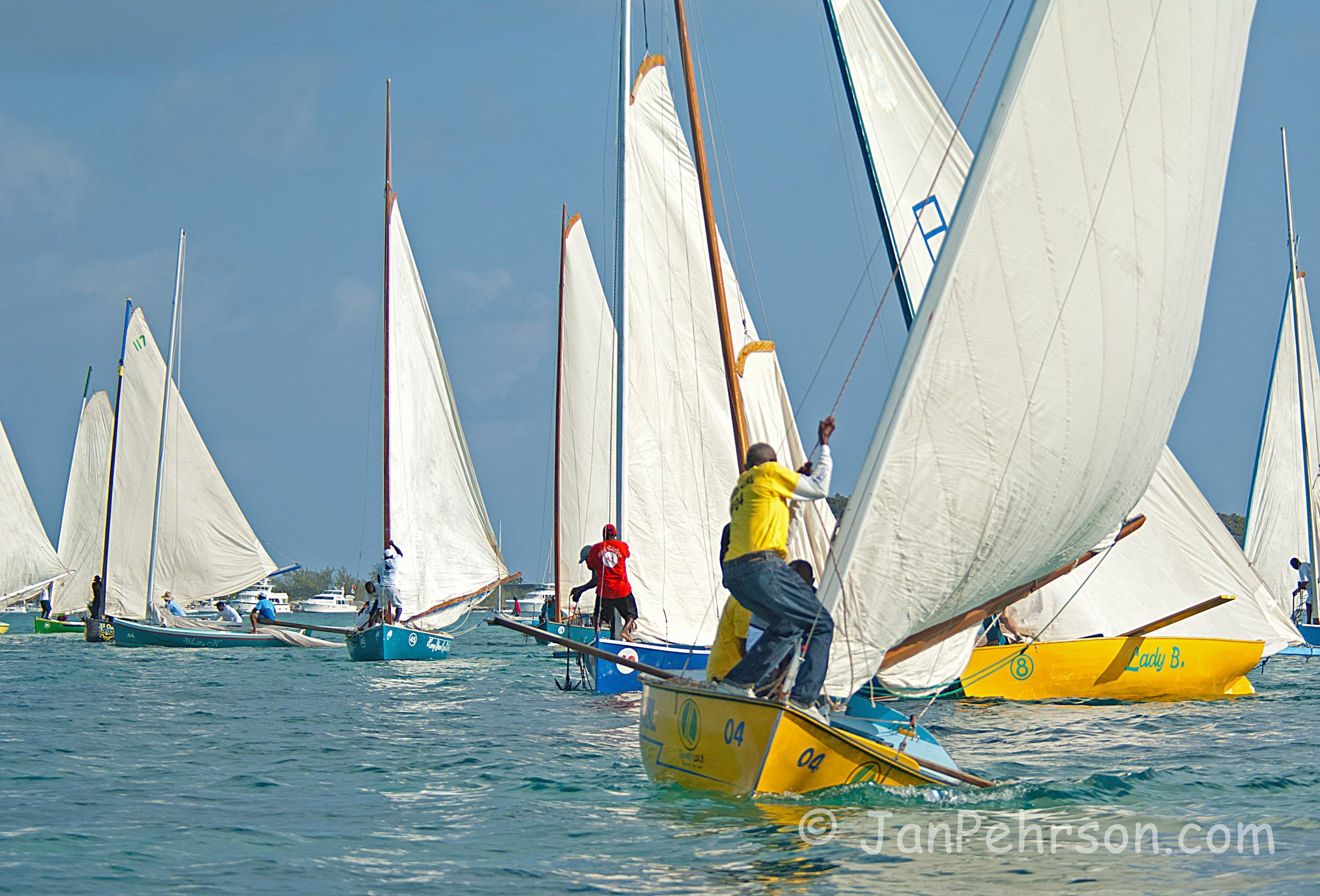 National Family Island Regatta of the Bahamas 2015 Class C -Race 1 - Start (0031)
