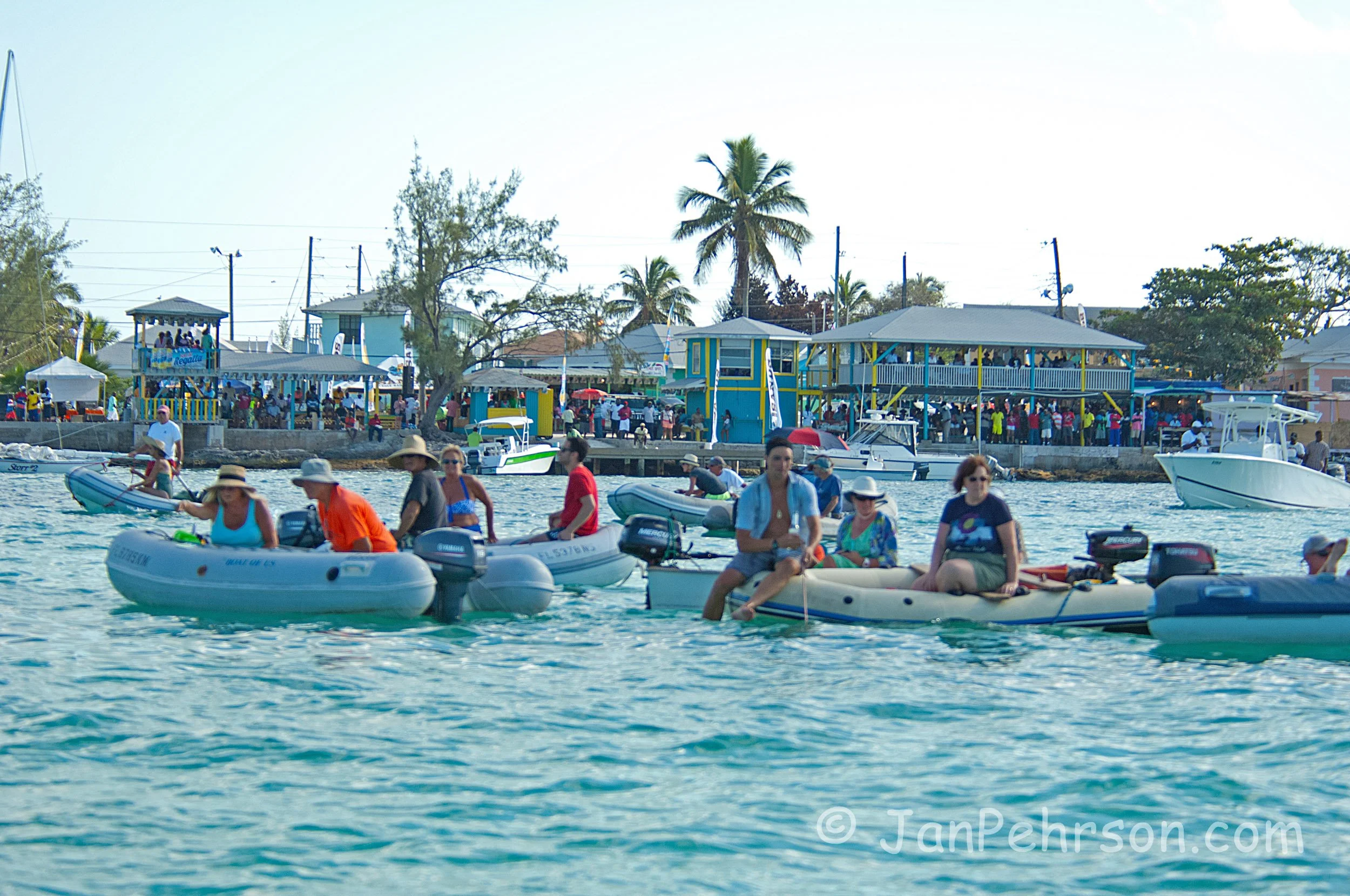 National Family Island Regatta of the Bahamas 2015 Class A - Final Race (3) - Spectators (0535)