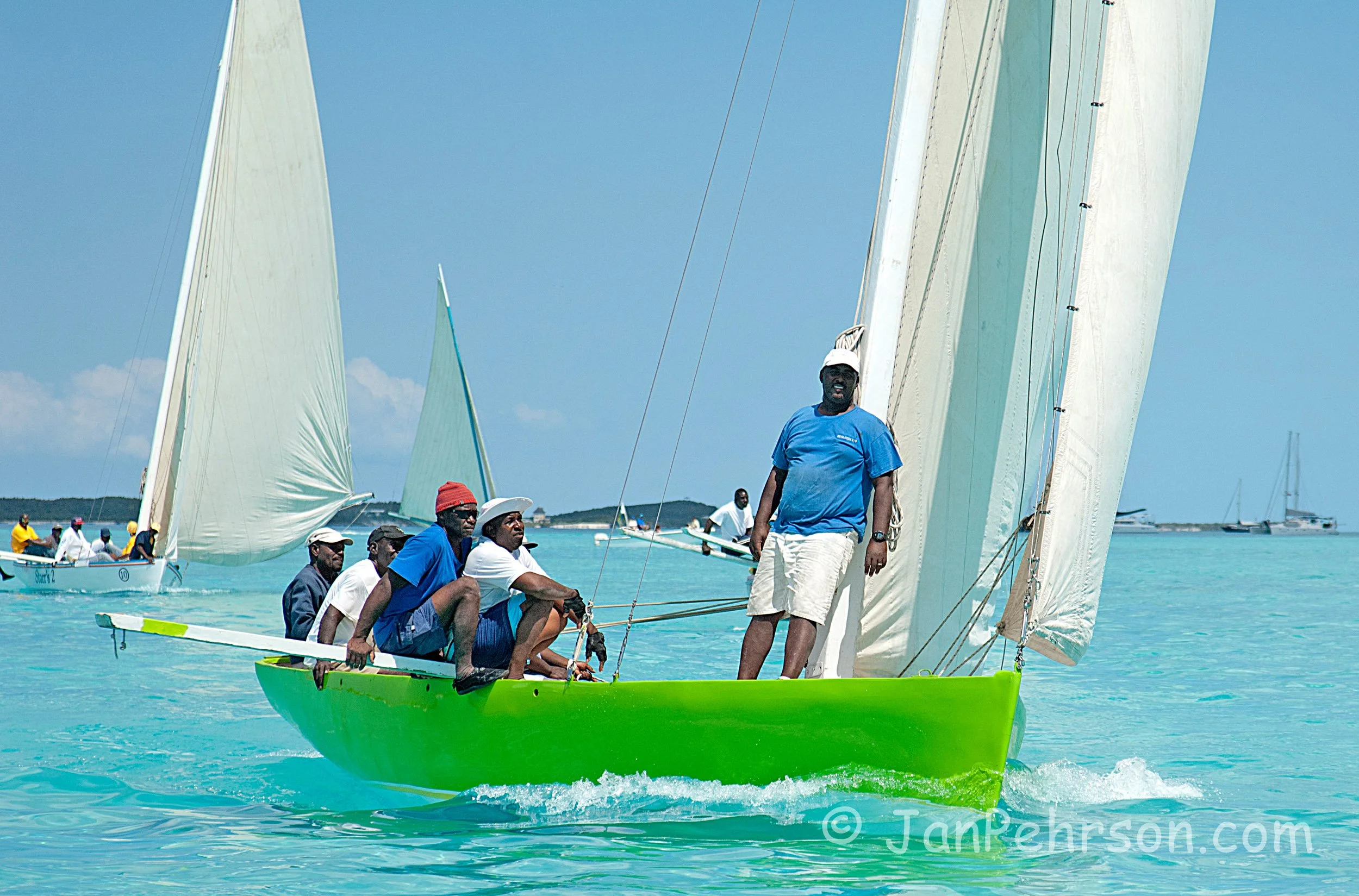 National Family Island Regatta of the Bahamas 2014 - Bahamian Racing Sloop Class B (0321)