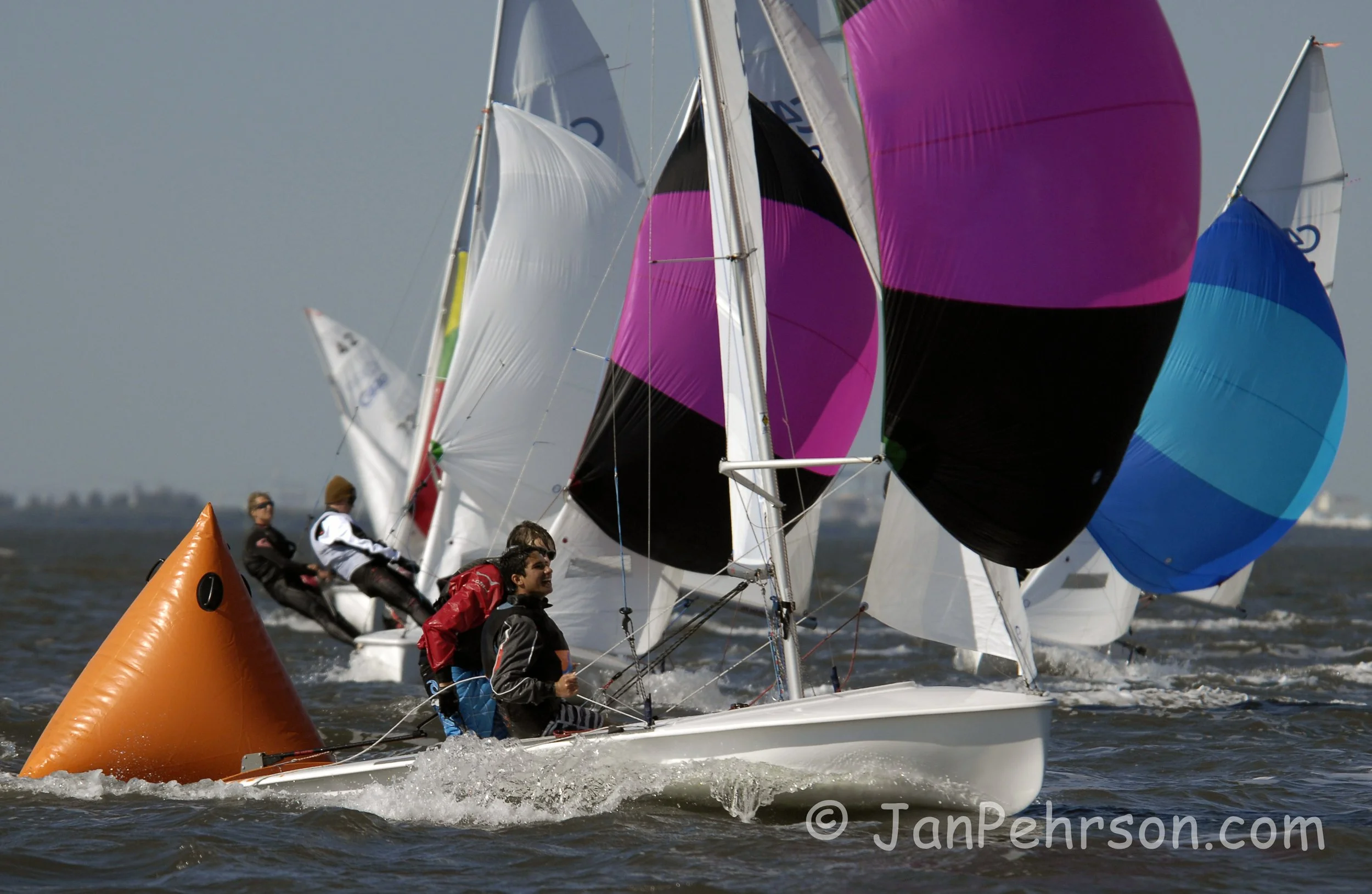 C420 Midwinters, Jensen Beach, Feb 15, 2014 US Sailing Center Martin County Day 1 (0313)