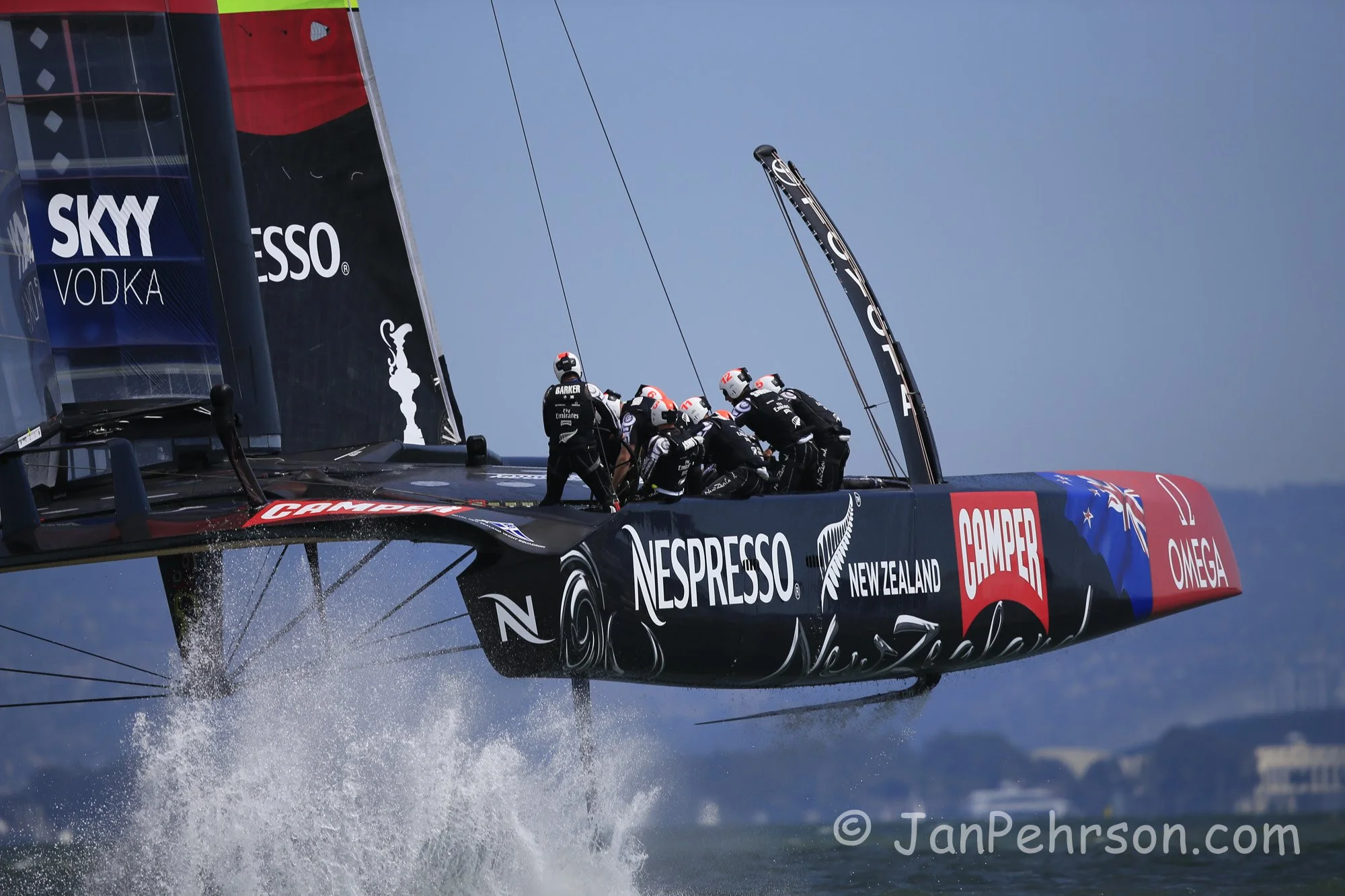 America's Cup Sept 8, 2013 San Francisco - Team New Zealand (0581A)