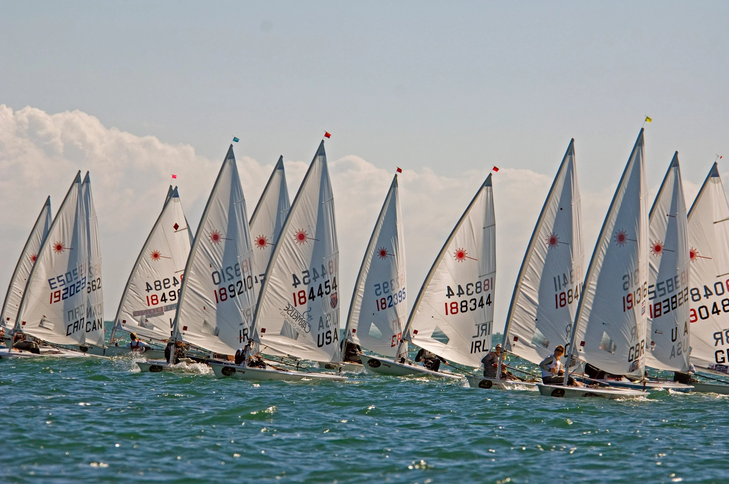 Miami Olympic Class Regatta 2008, Florida,Day1,Laser Radial (00715)