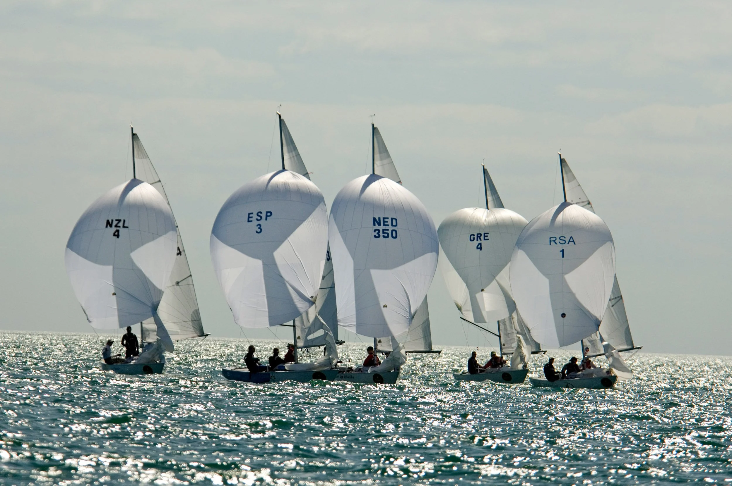 Rolex Miami Olympic Class Regatta,Miami,Florida,Day 4,Yngling Class (01559)
