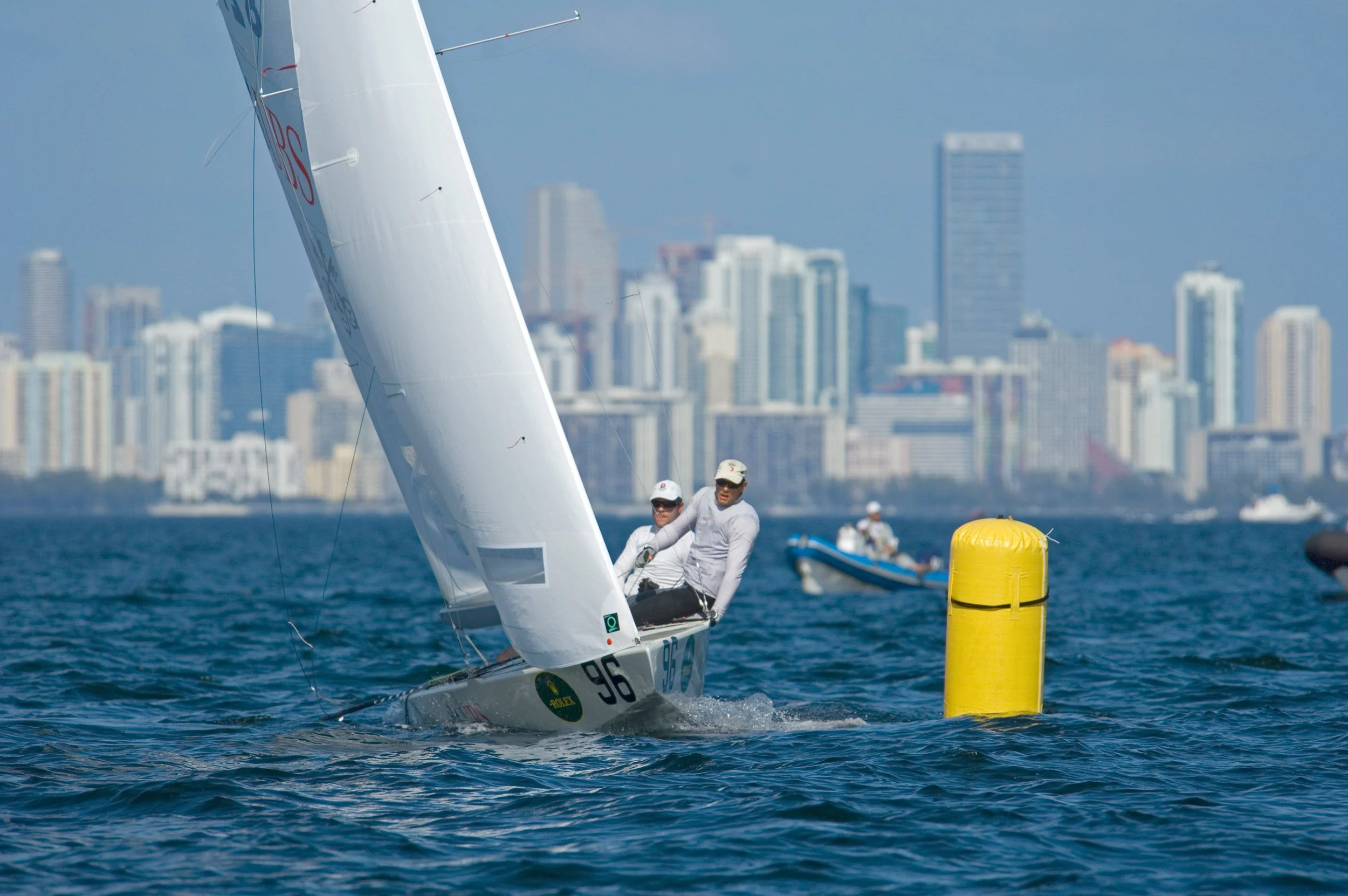 Rolex Miami Olympic Class Regatta,Miami,Florida,Day 4,Star Class,Sailors:Marazzi, Flavio/De Maria, Enrico,Country:SUI Switzerland 3rd in Class (01905)