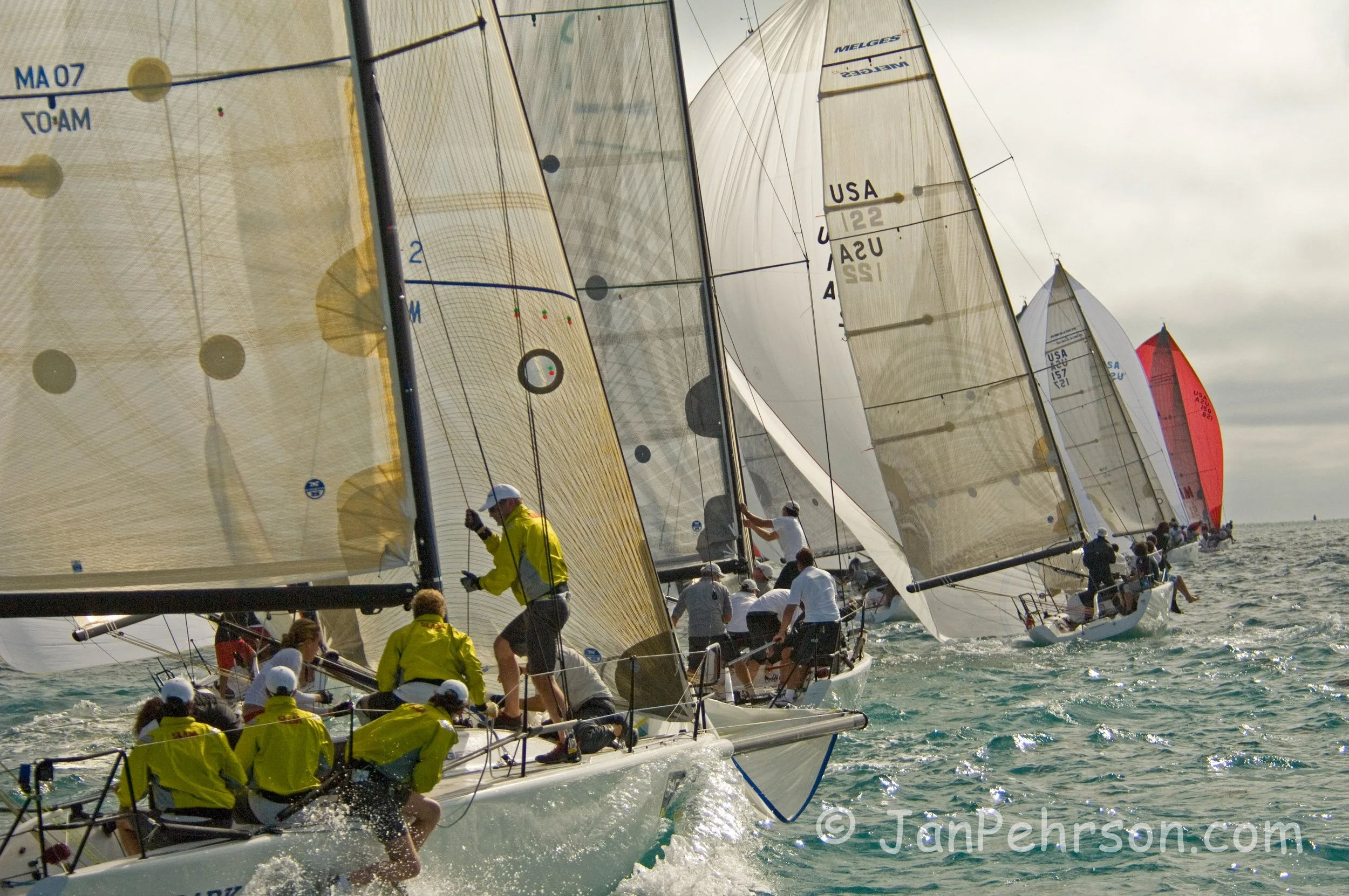 Acura Key West Race Week 2008, Florida, Day 4,Division 1,Melges32 (01465)