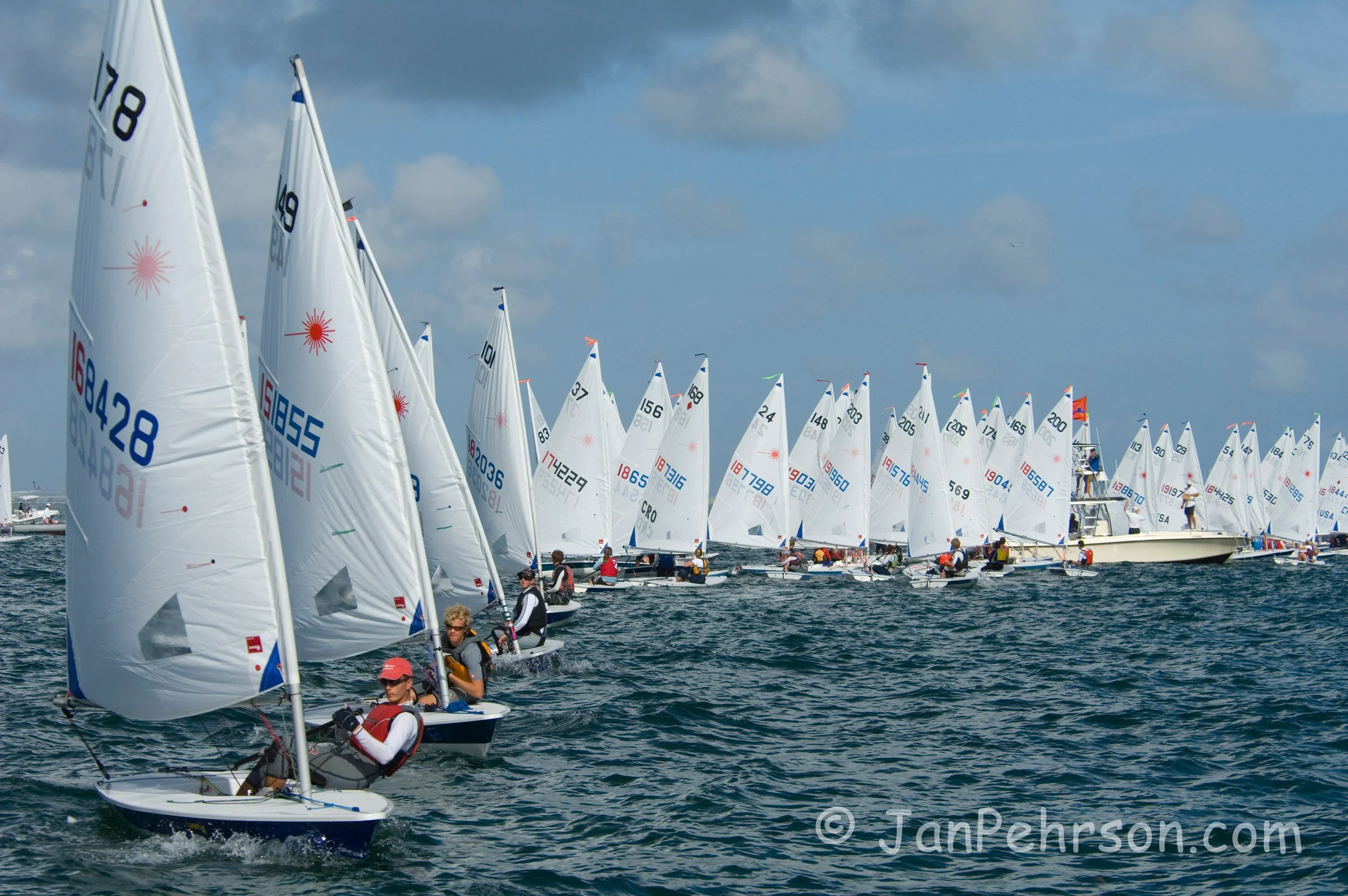 Orange Bowl International Youth Regatta 2007; Miami; Coral Reef Yacht Club; Laser Radial Class (00785)