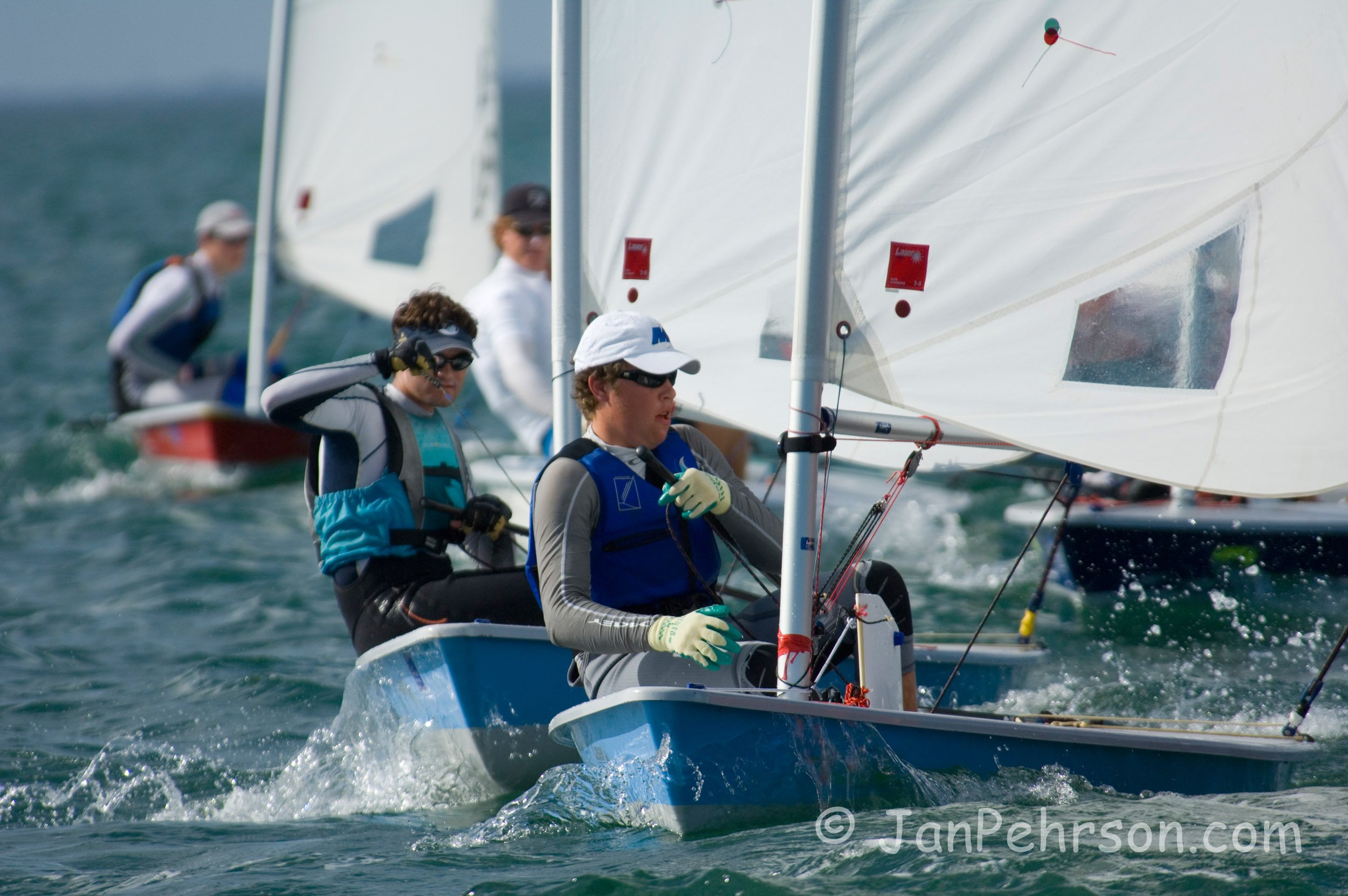 Orange Bowl International Youth Regatta 2007; Miami; Coral Reef Yacht Club; Laser Full Rig Class  - 112 - Andrew Fox (00151)