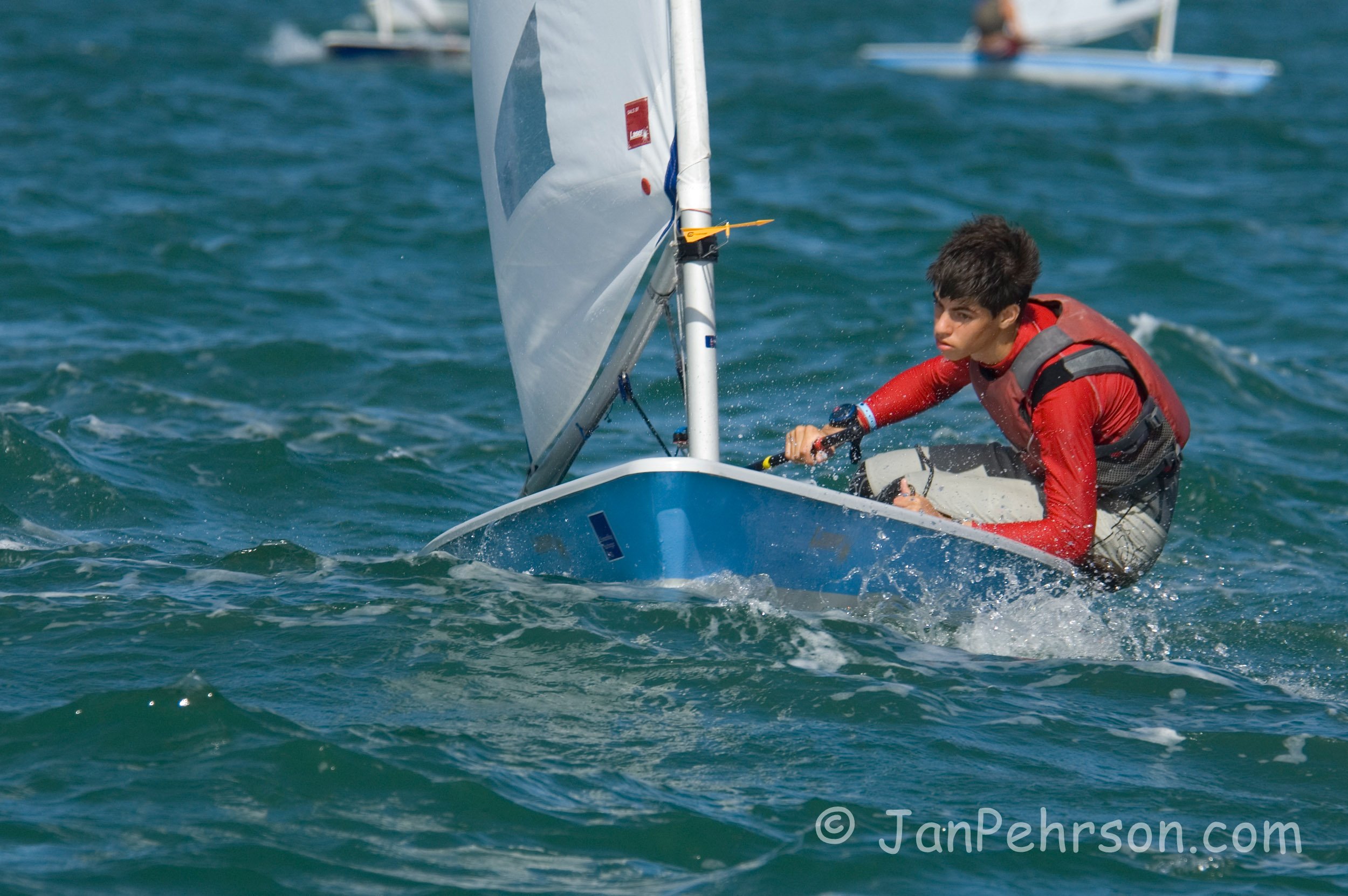 Orange Bowl International Youth Regatta 2007; Miami; Coral Reef Yacht Club; Laser Radial Class - 123 - Christopher Stocke (01800)