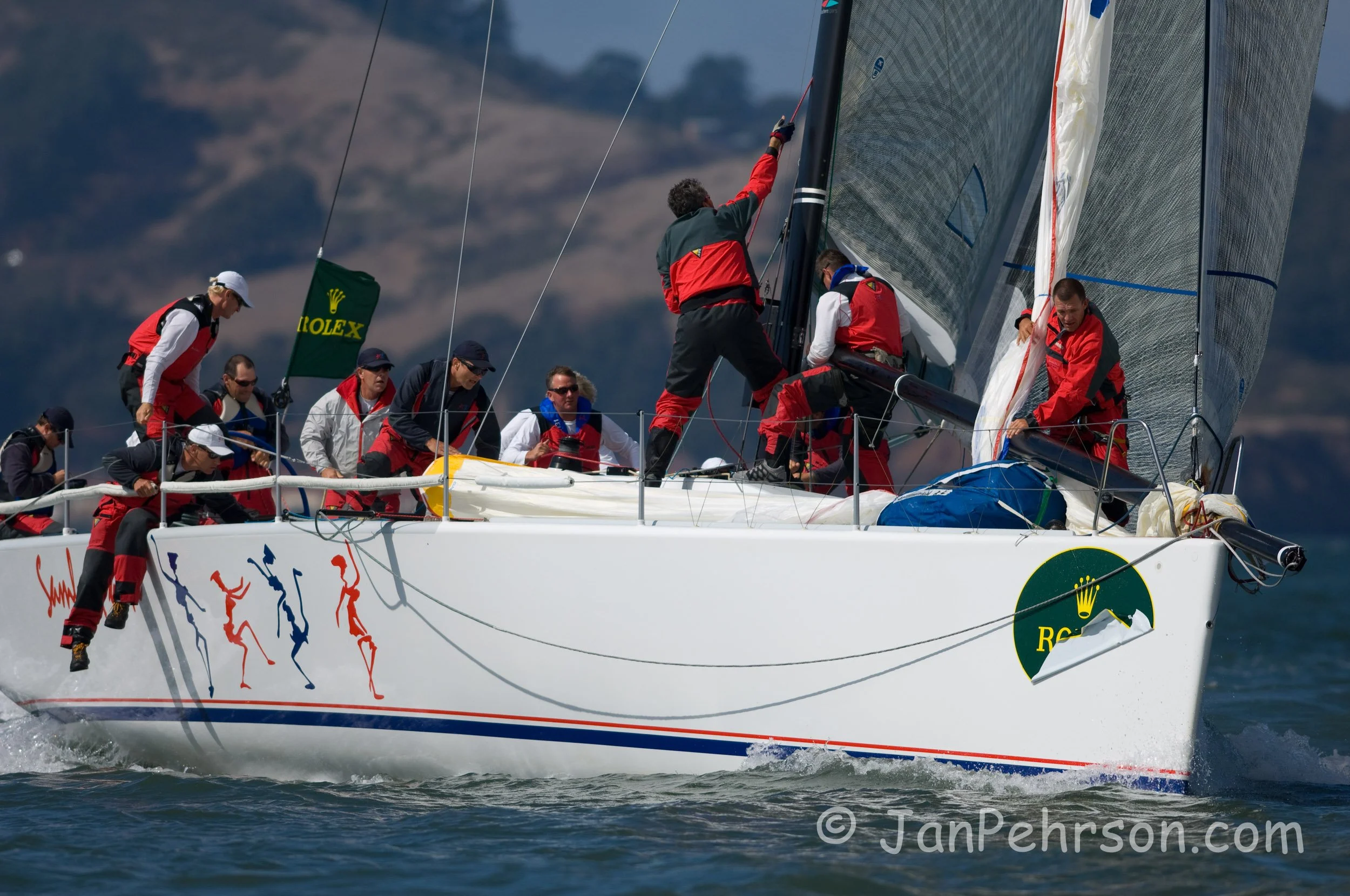 Rolex 2007 Big Boat Series San Francisco - IRCA - TP52 - Samba Pa Ti, Skipper John Kilroy, Los Angeles, CA (00759)