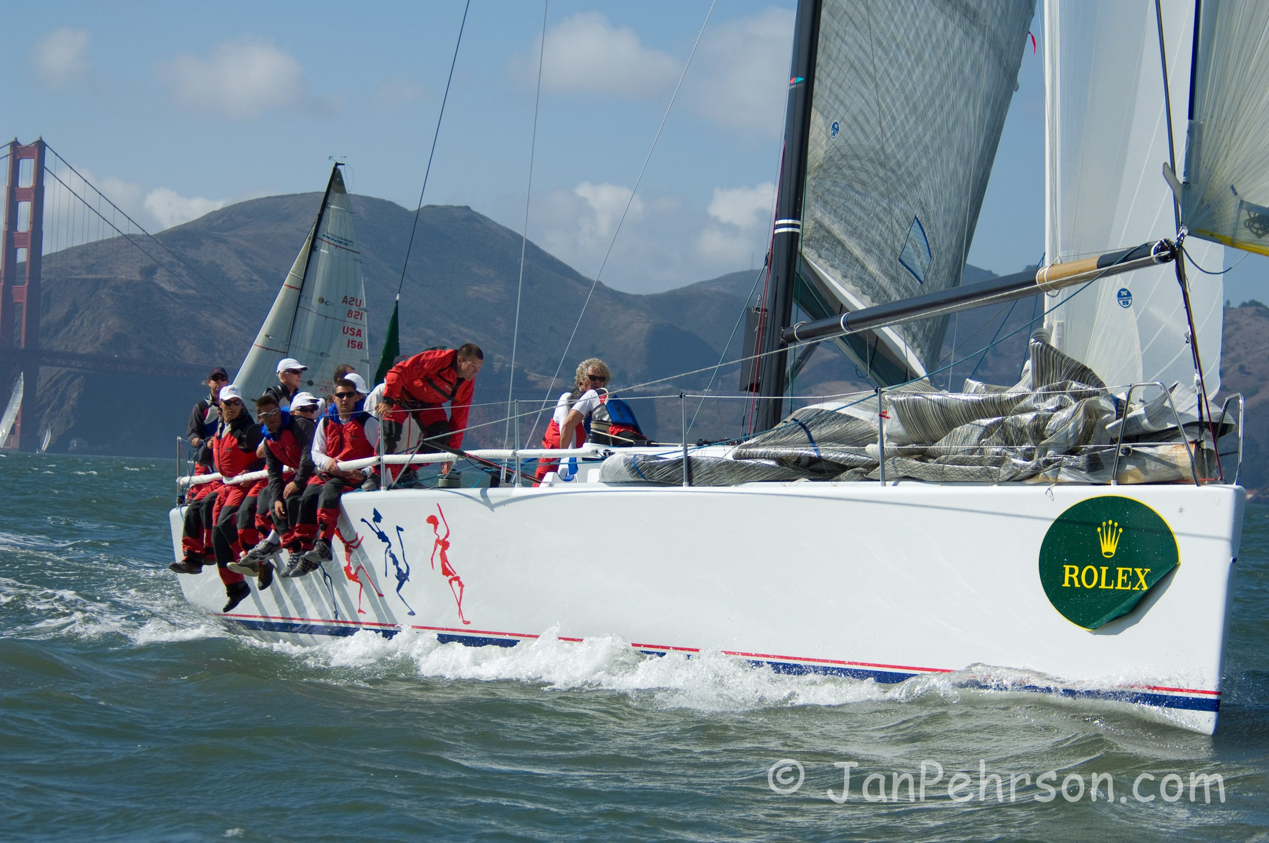 Rolex 2007 Big Boat Series San Francisco - IRCA - Samba Pa Ti - TransPac 52 - Skipper: John Kilroy, Los Angeles, CA, USA (00954)