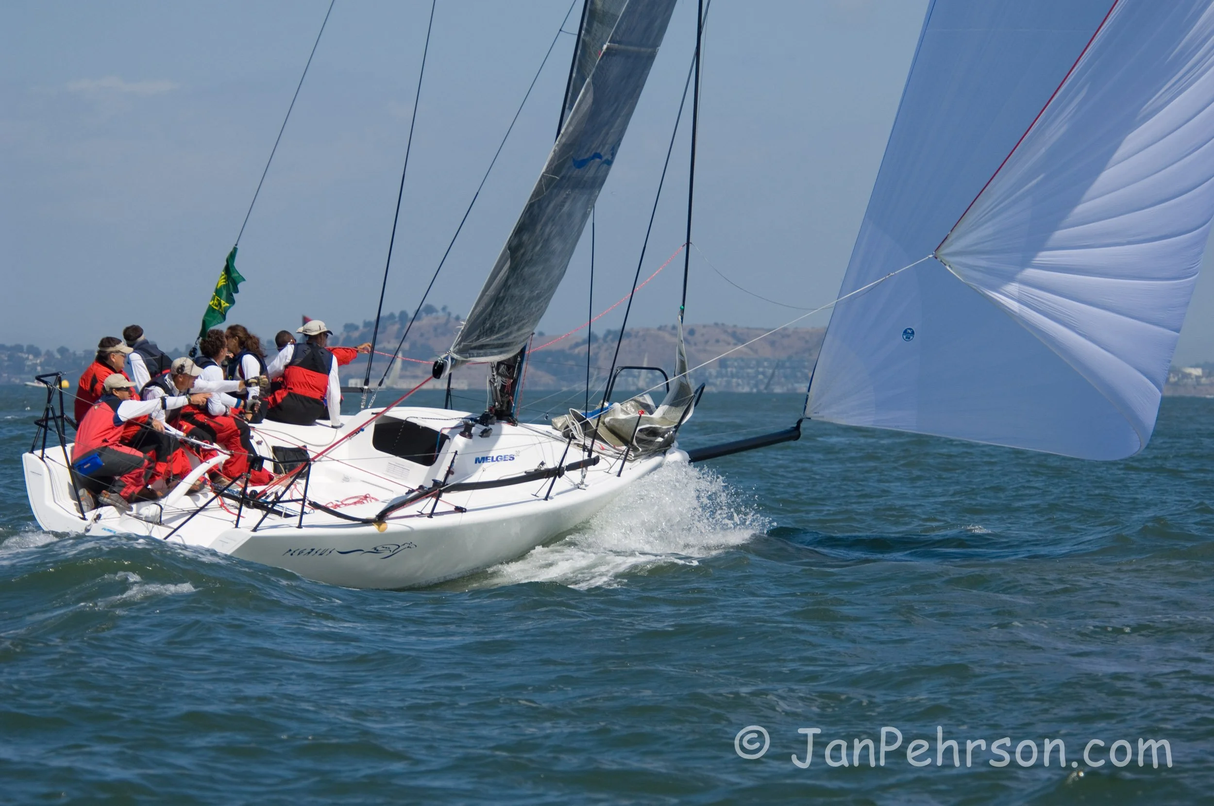Rolex 2007 Big Boat Series San Francisco - Melges 32 - Pegasus - Skipper:  Philippe Kahn  (00160)