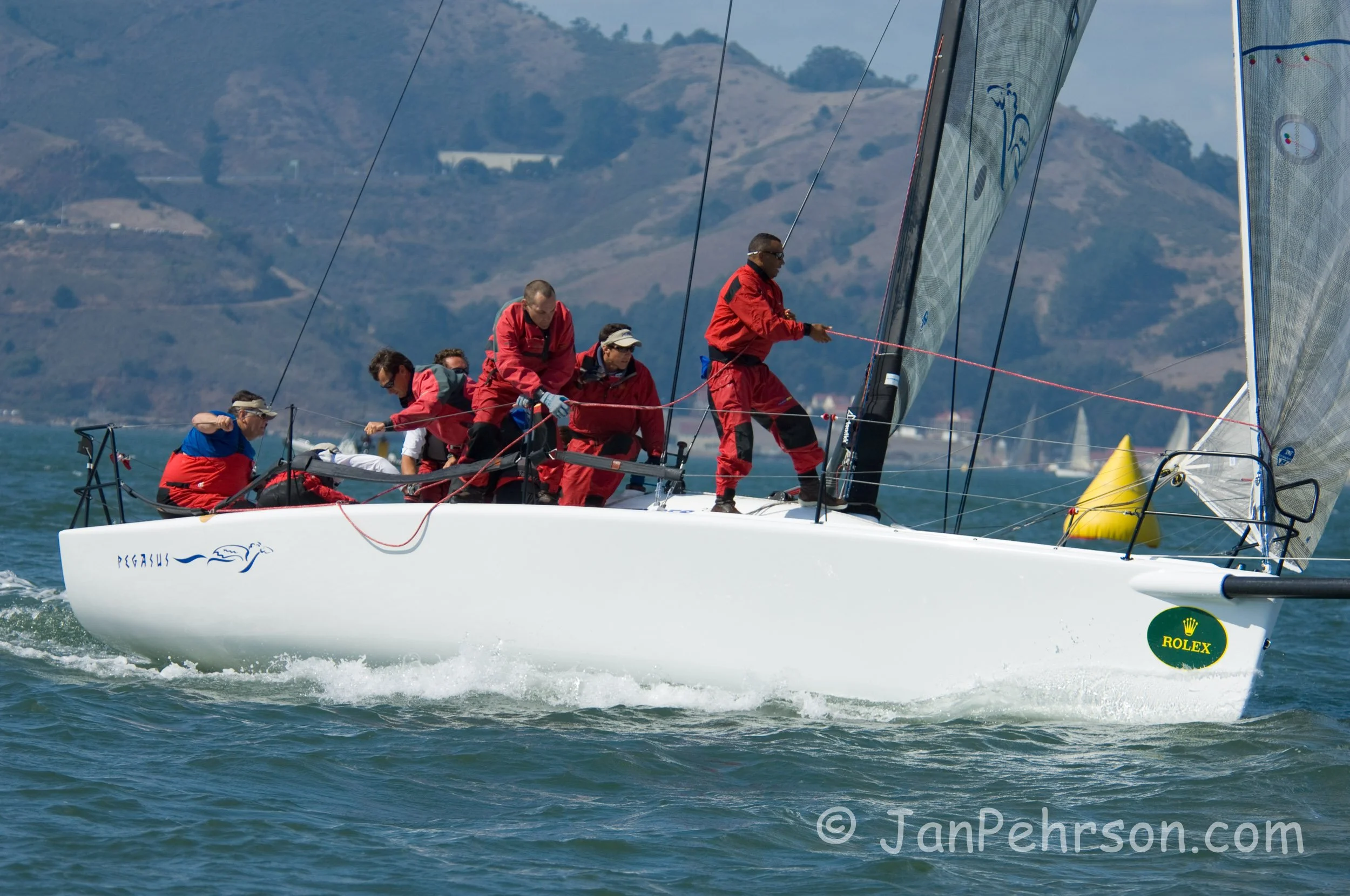 Rolex 2007 Big Boat Series San Francisco - Melges 32 - Pegasus - Skipper:  Philippe Kahn (02063)