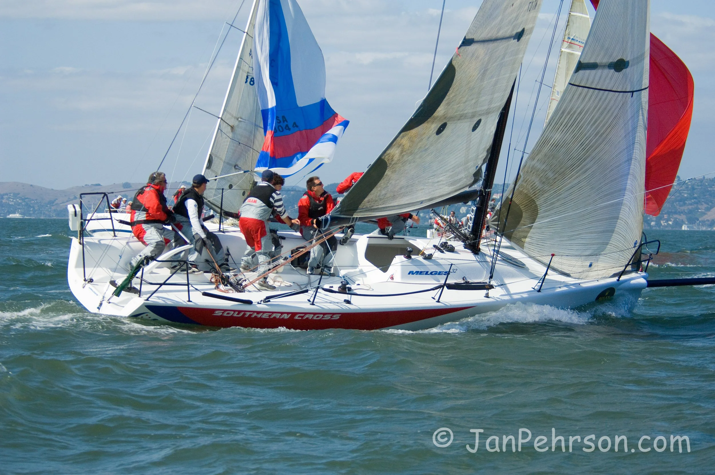 Rolex 2007 Big Boat Series San Francisco - Melges 32 -Southern Cross- Skipper: Richard Lesile (02207)