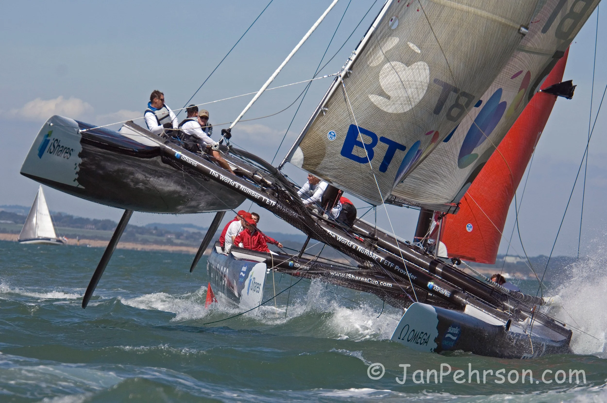 Extreme 40 Racing at UK: Isle of Wight: Cowes. iShares Cup Day 1 (00464)