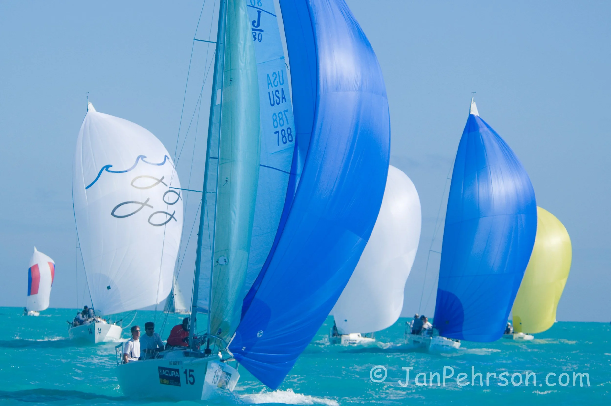 Key West Race Week 2007 - Div 3 - J/80 - Sweet Baby J (00900)