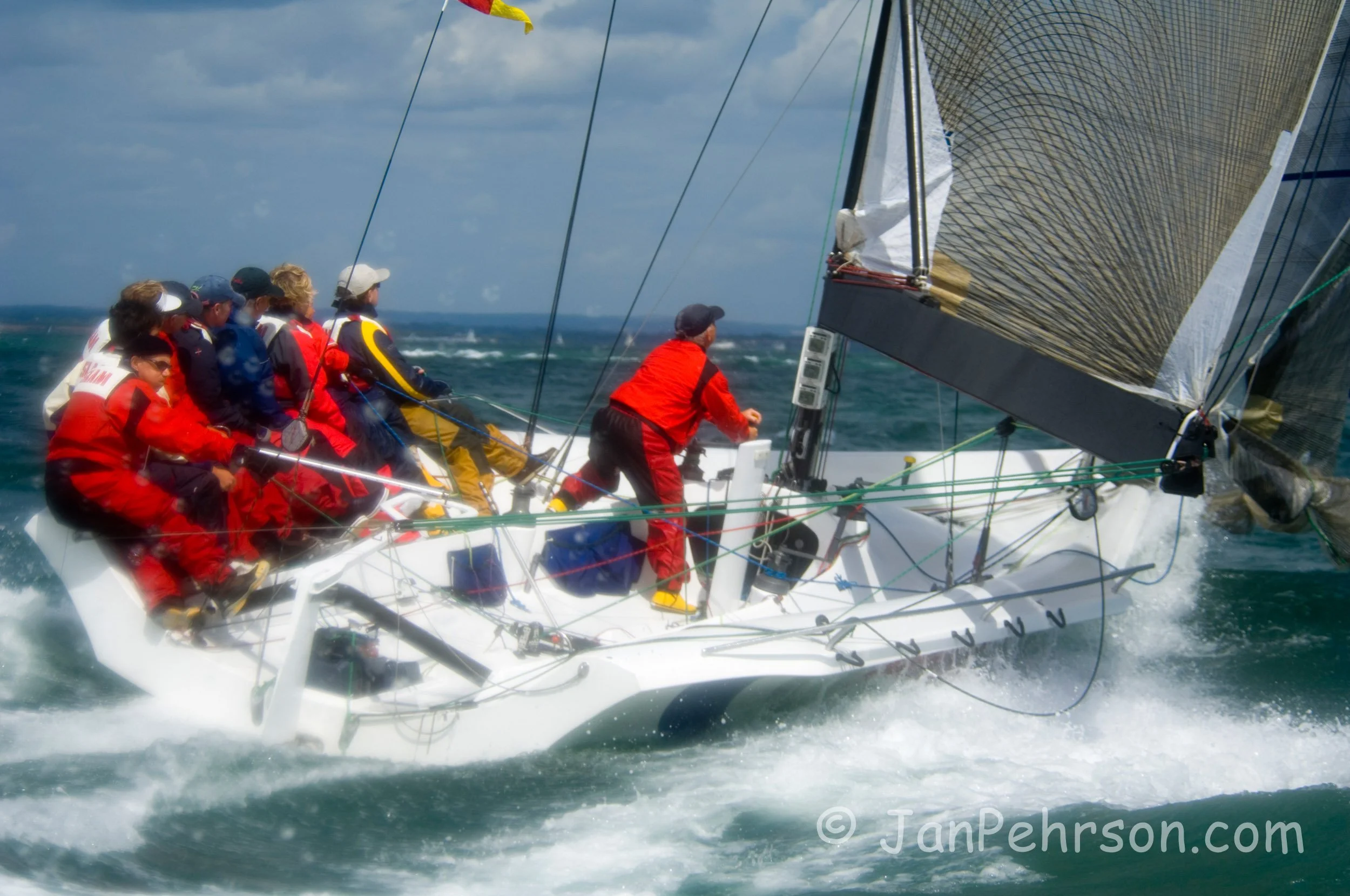 Cowes Race Week 2006 - Full Pelt/Slam Class0 Sail#2436 (03189)