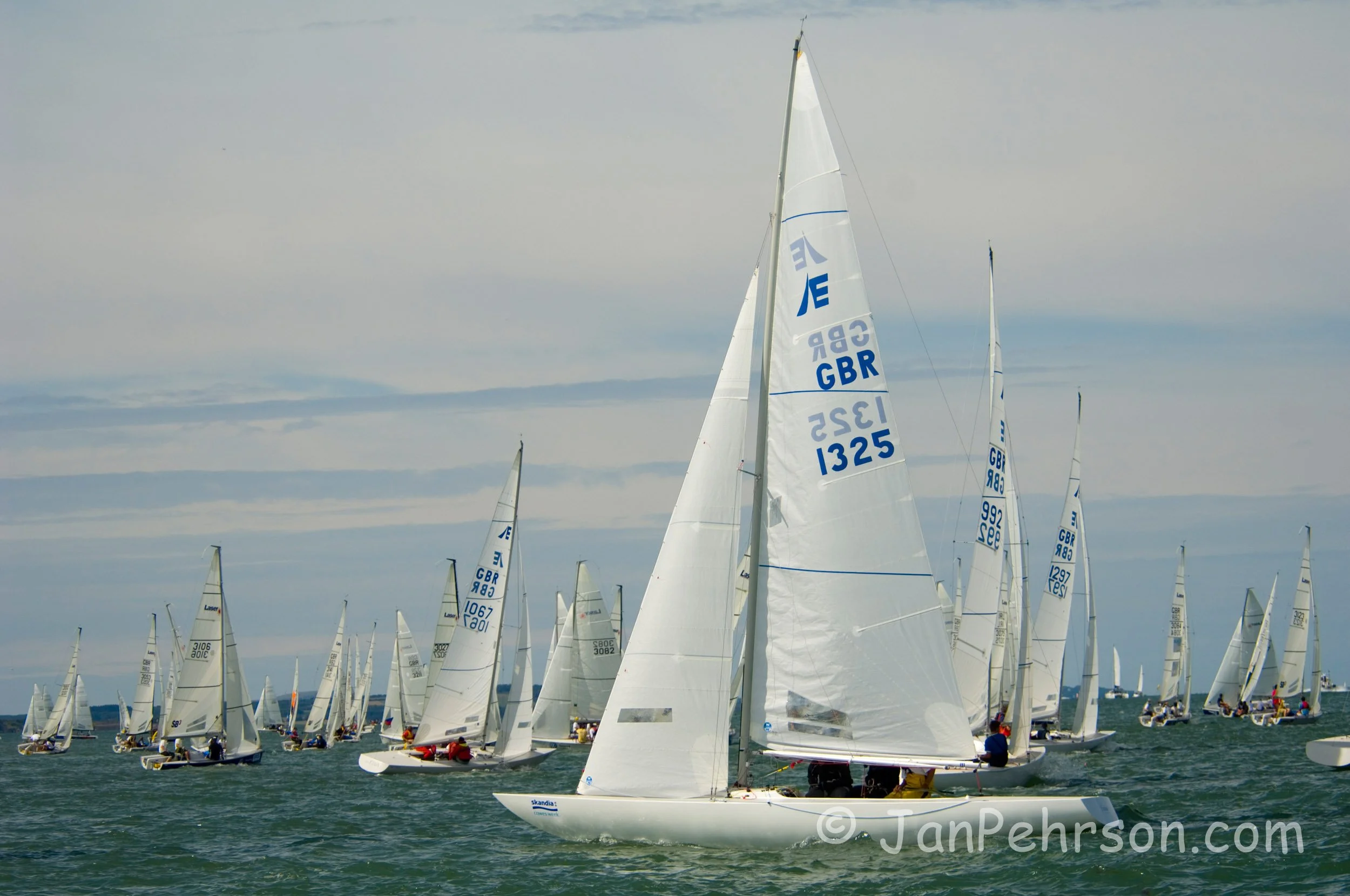 Cowes Race Week 2006 - Etchells (00093)