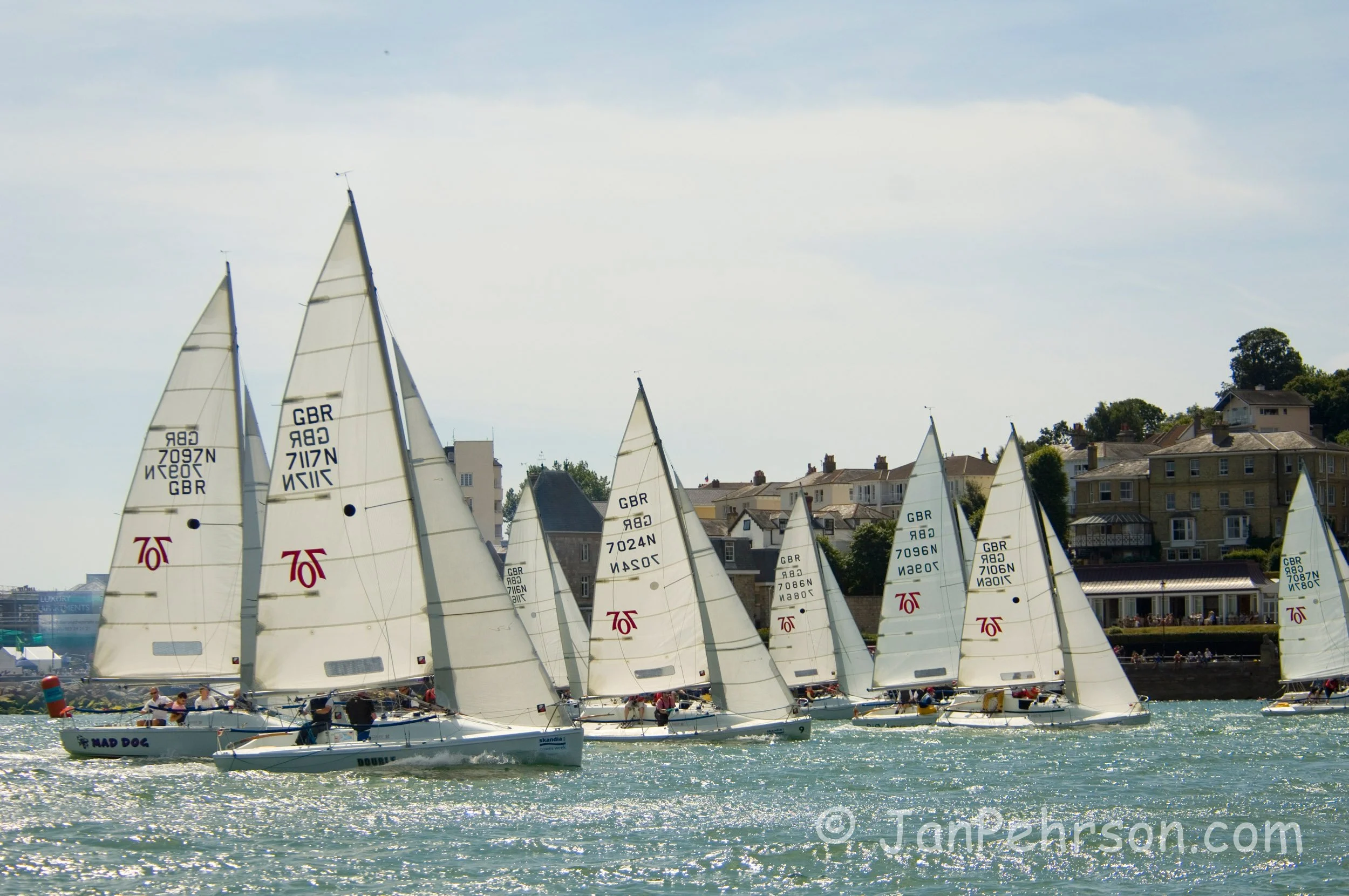 Cowes Race Week 2006 - Hunter 707 (00127)