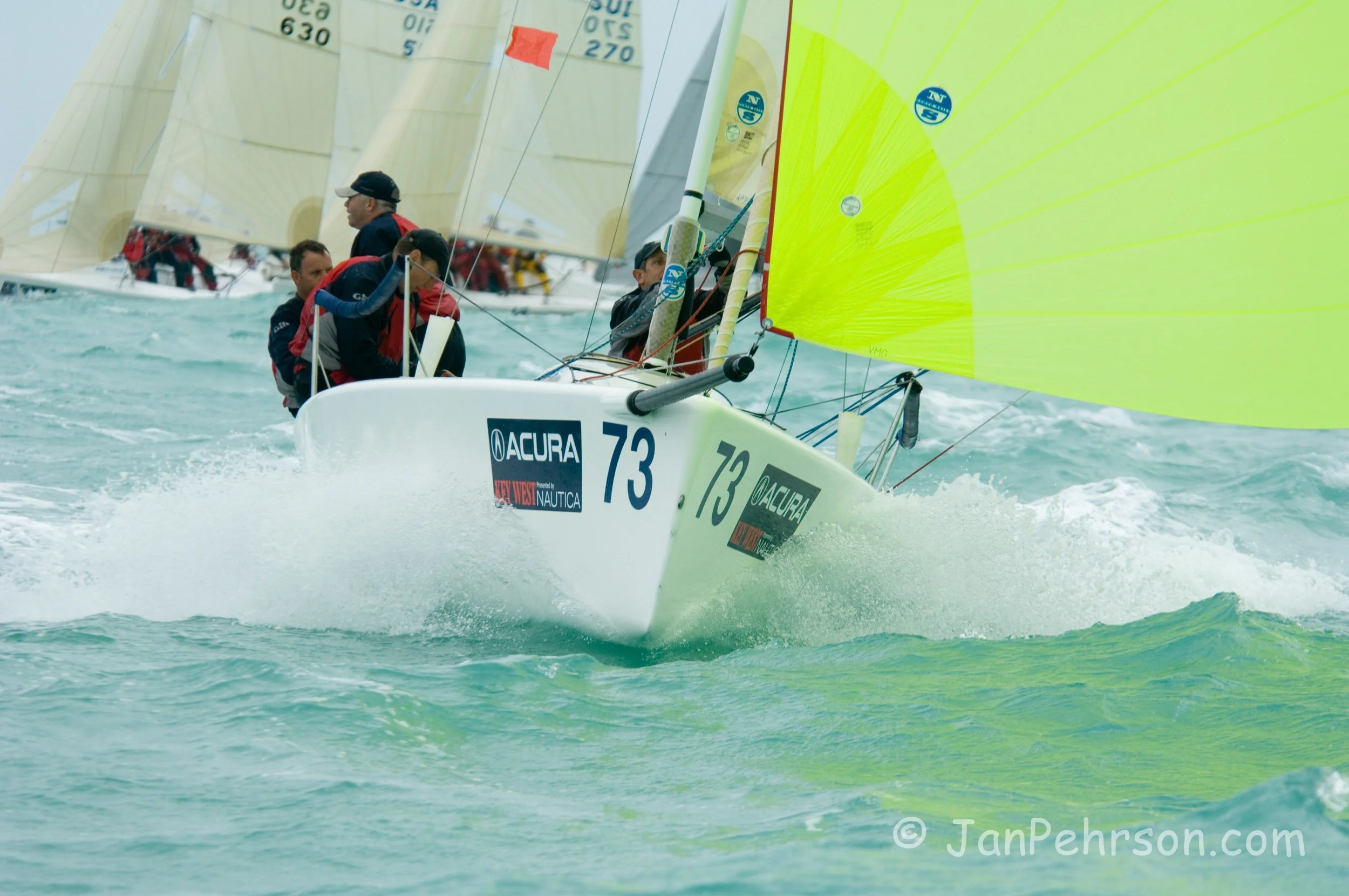 Key West Race Week 2006, Day 4.  Melges 24 Gill (136)