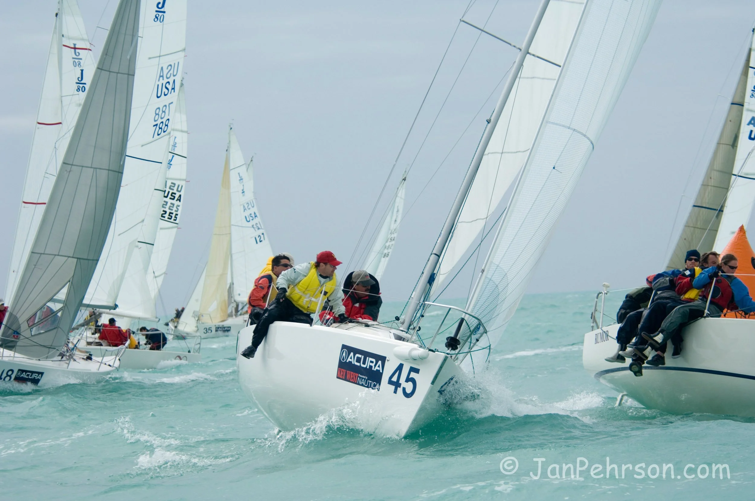 Key West Race Week 2006, Day 4.  J/80 Synergy Class Winner (231)