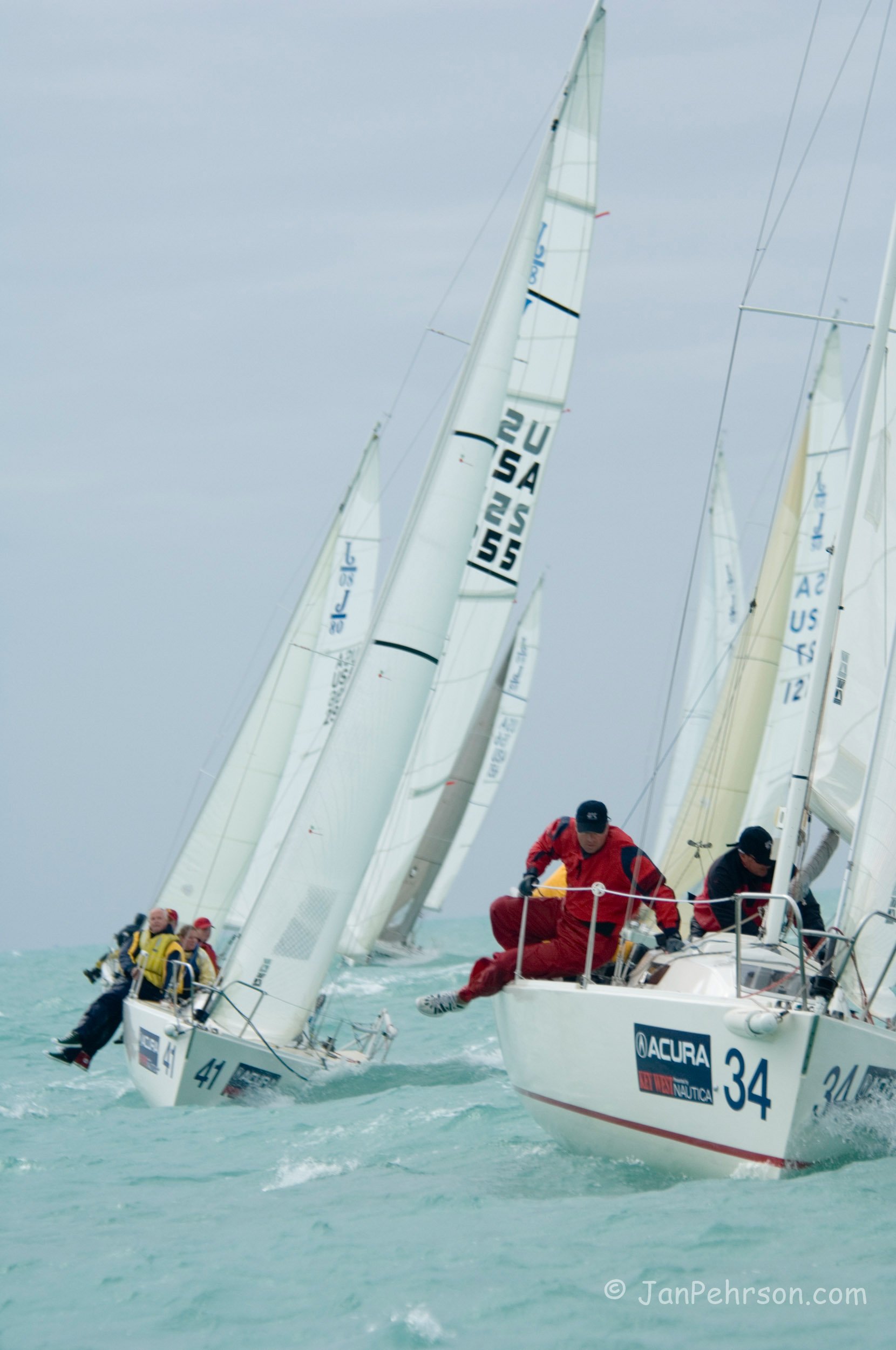 Key West Race Week 2006, Day 4.  J/80 Infinity (254)