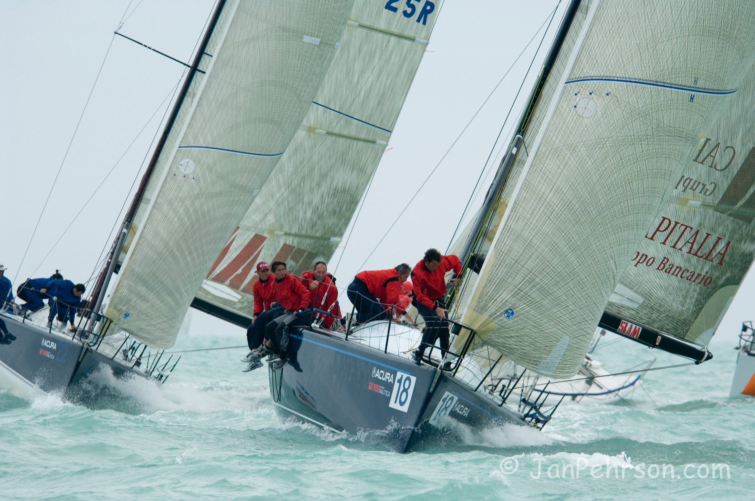 Key West Race Week 2006, Day 4. Farr 40 Mascalzone Latino Class Winner (431)