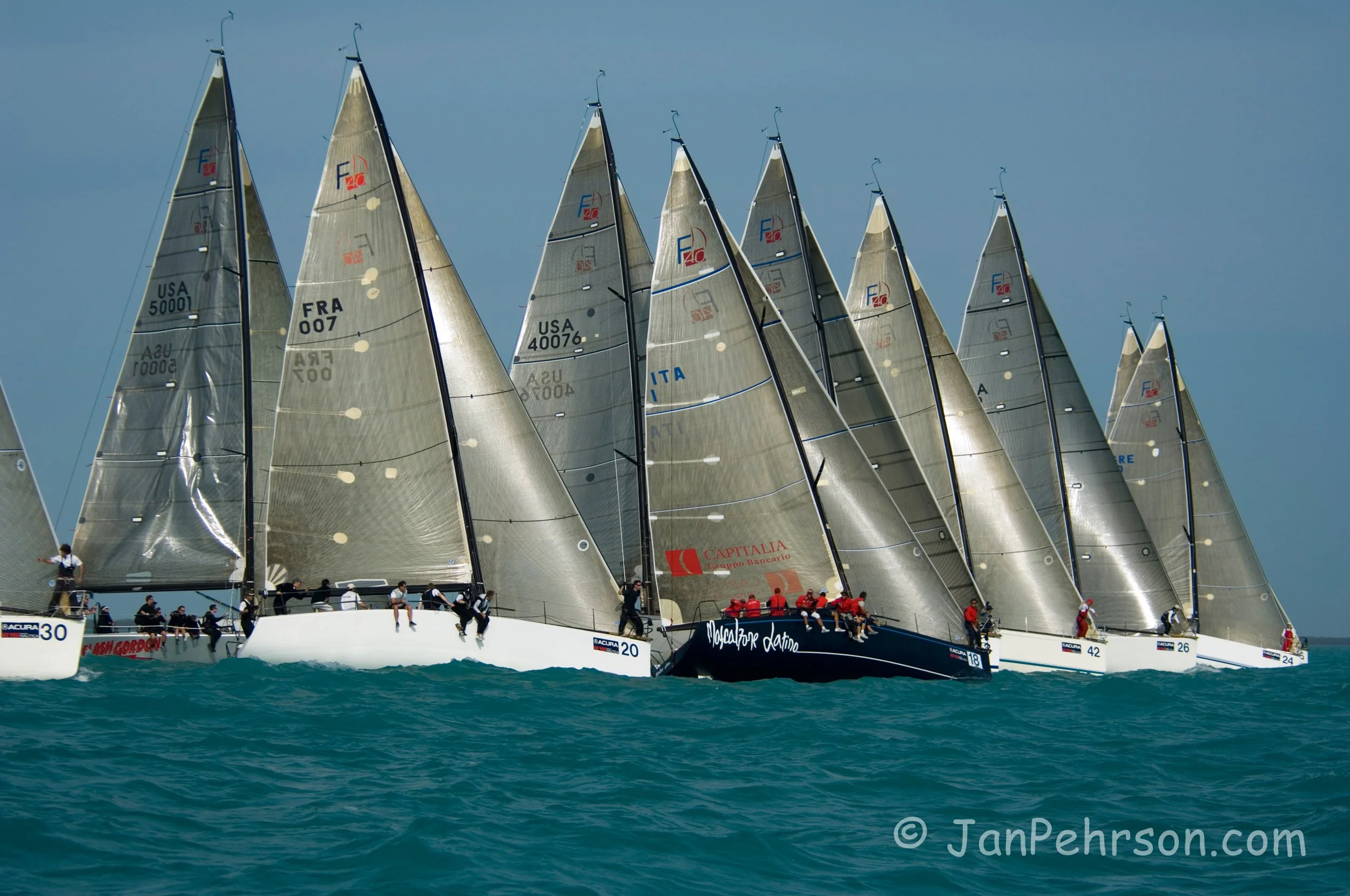 Key West Race Week 2006, Day 5. Farr 40 (832)
