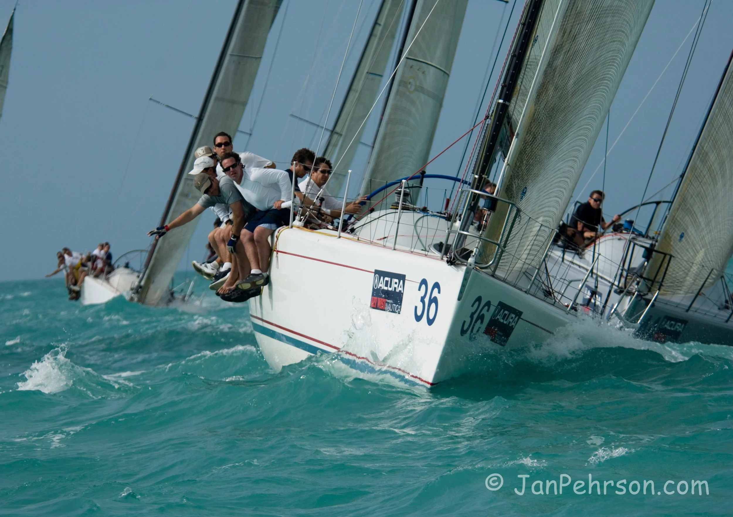 Key West Race Week 2006, Day 5. Farr 40 (983)