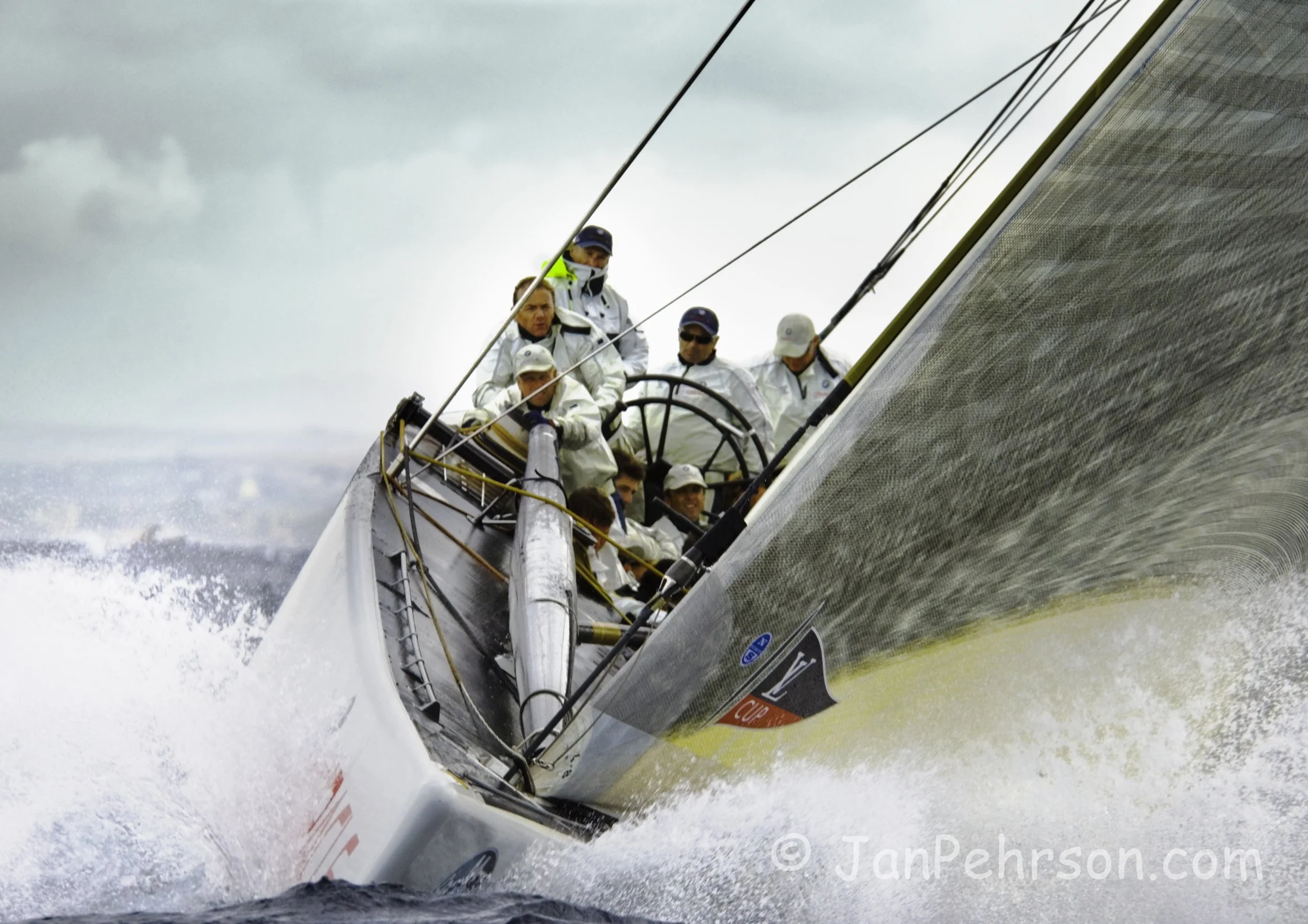 2005 - America's Cup - Trapani; Sicily; Act 8 - BMW Oracle (December Landscape)