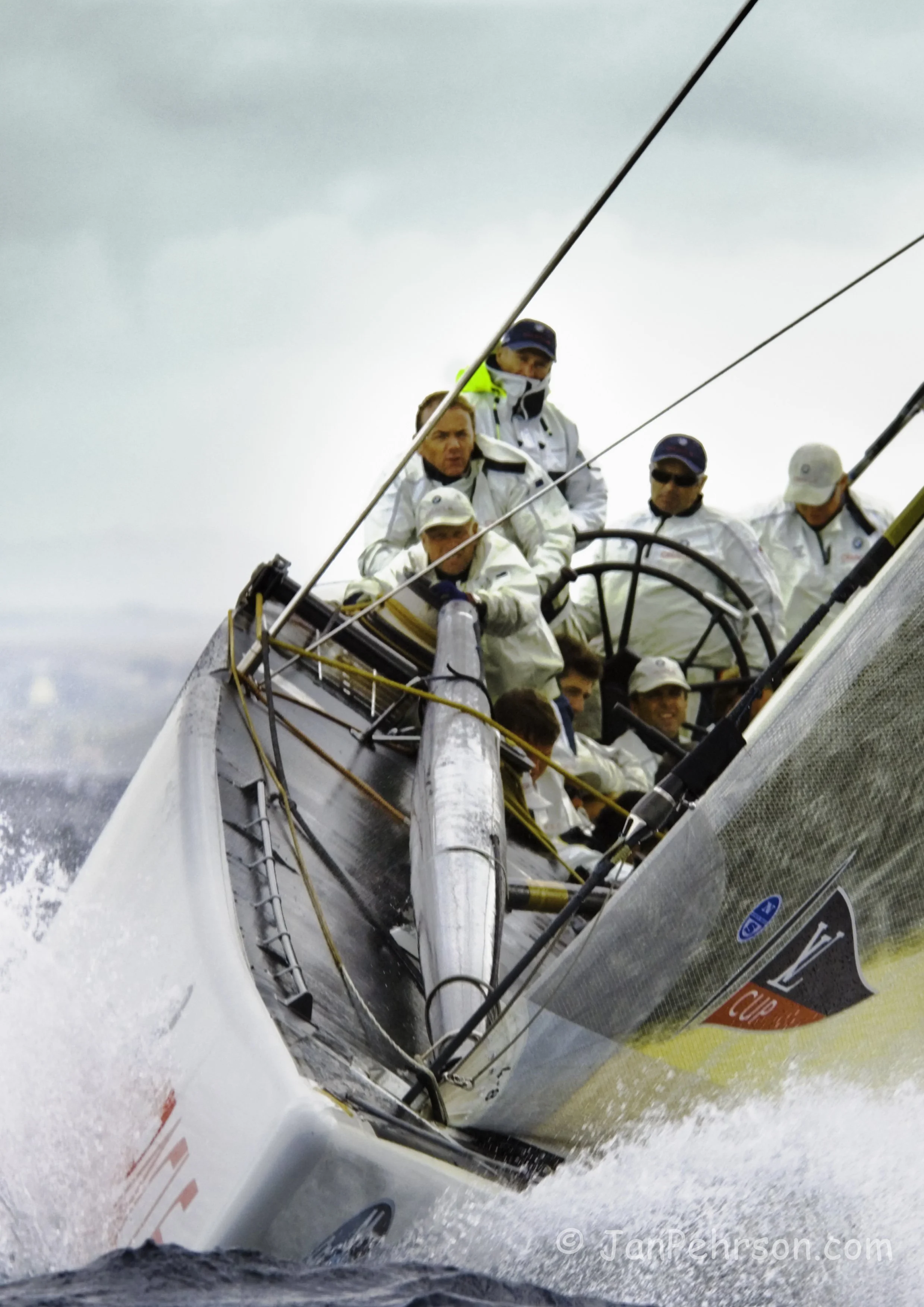 2005 - America's Cup - Trapani; Sicily; Act 8 - BMW Oracle (December Portrait)