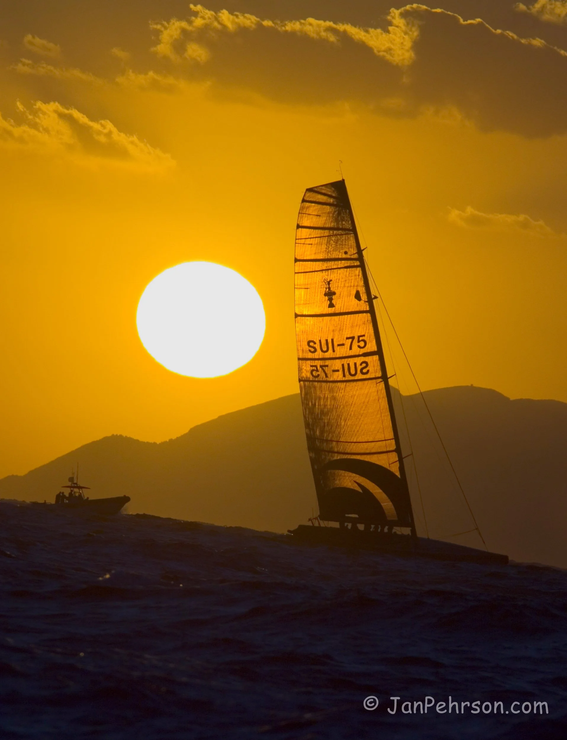 September 2005, Trapani, Sicily Americas Cup Act, Alinghi (01135)