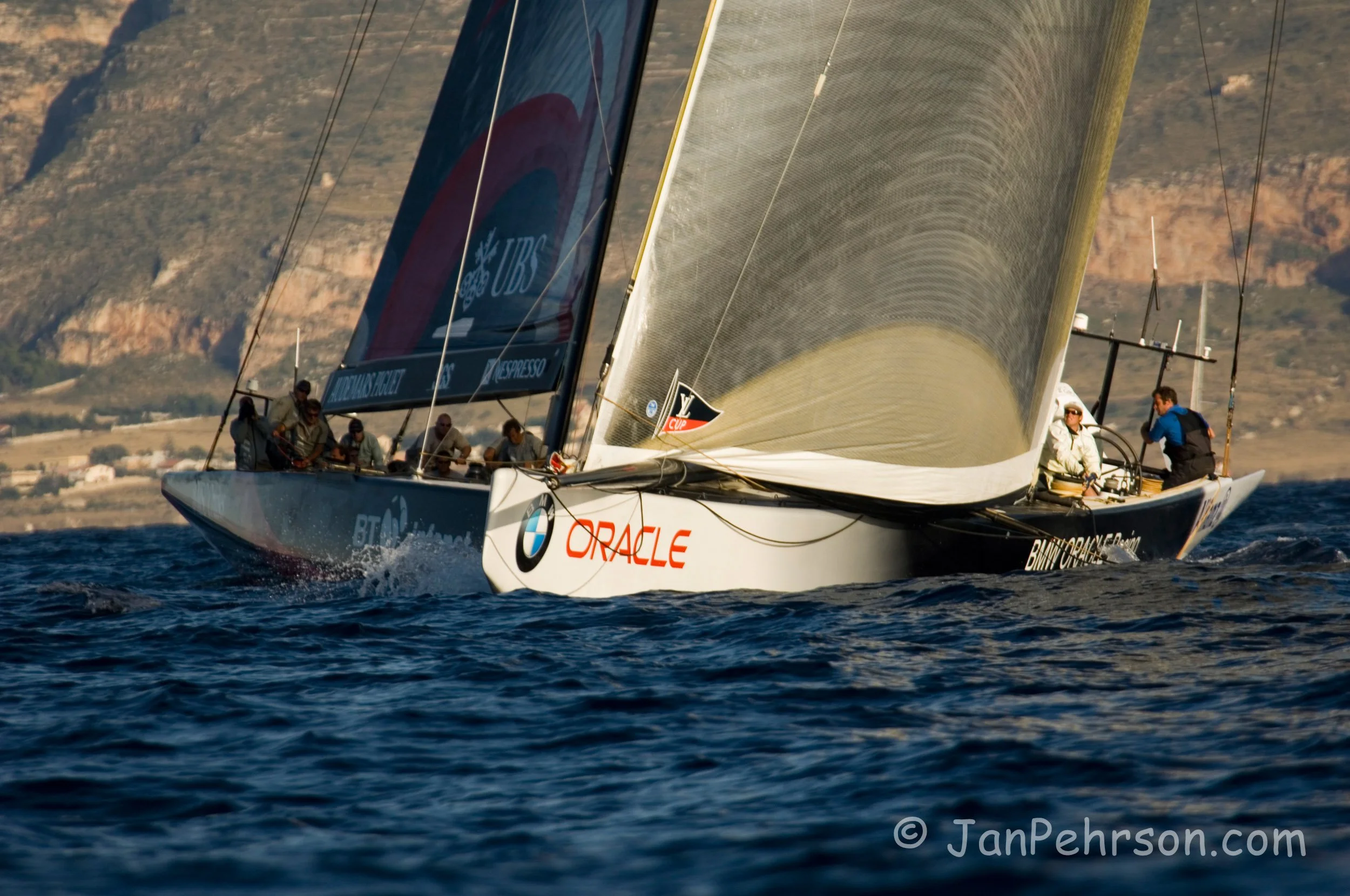 September 2005, Trapani, Sicily Americas Cup Act, Alinghi, Oracle (01724)