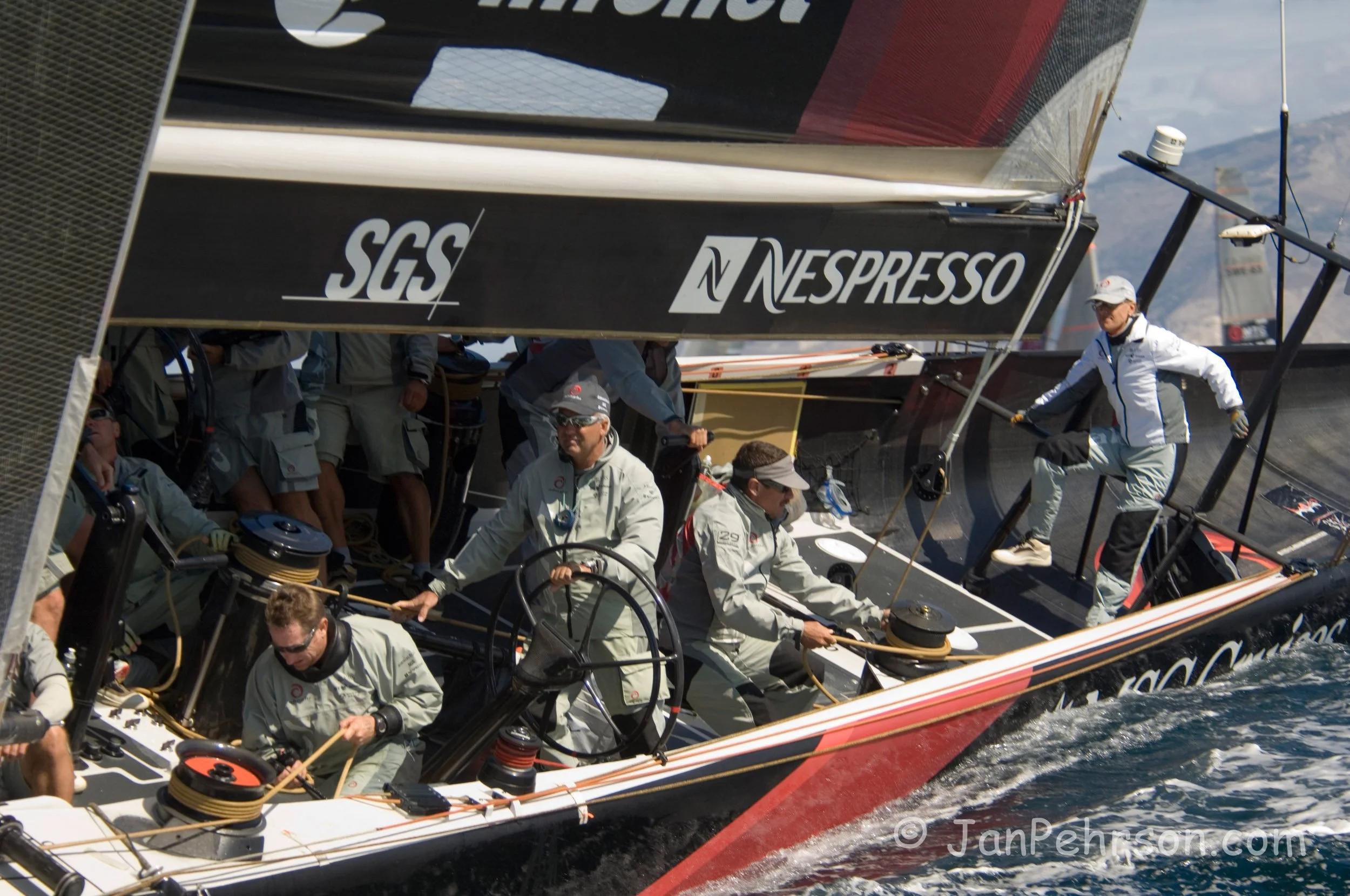 September 2005, Trapani, Sicily Americas Cup Act, Alinghi (01931)