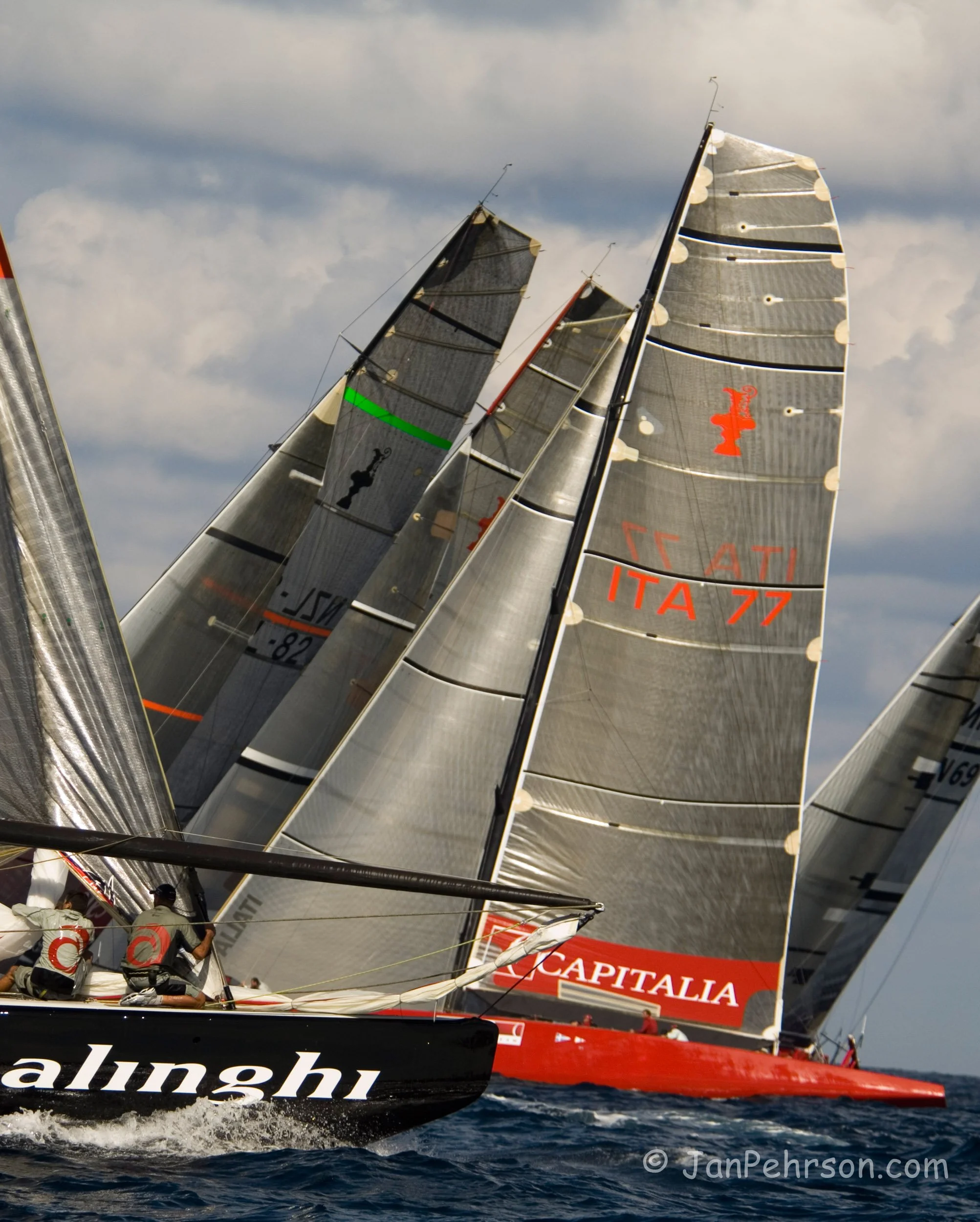 September 2005, Trapani, Sicily Americas Cup Act, Alinghi (02403)