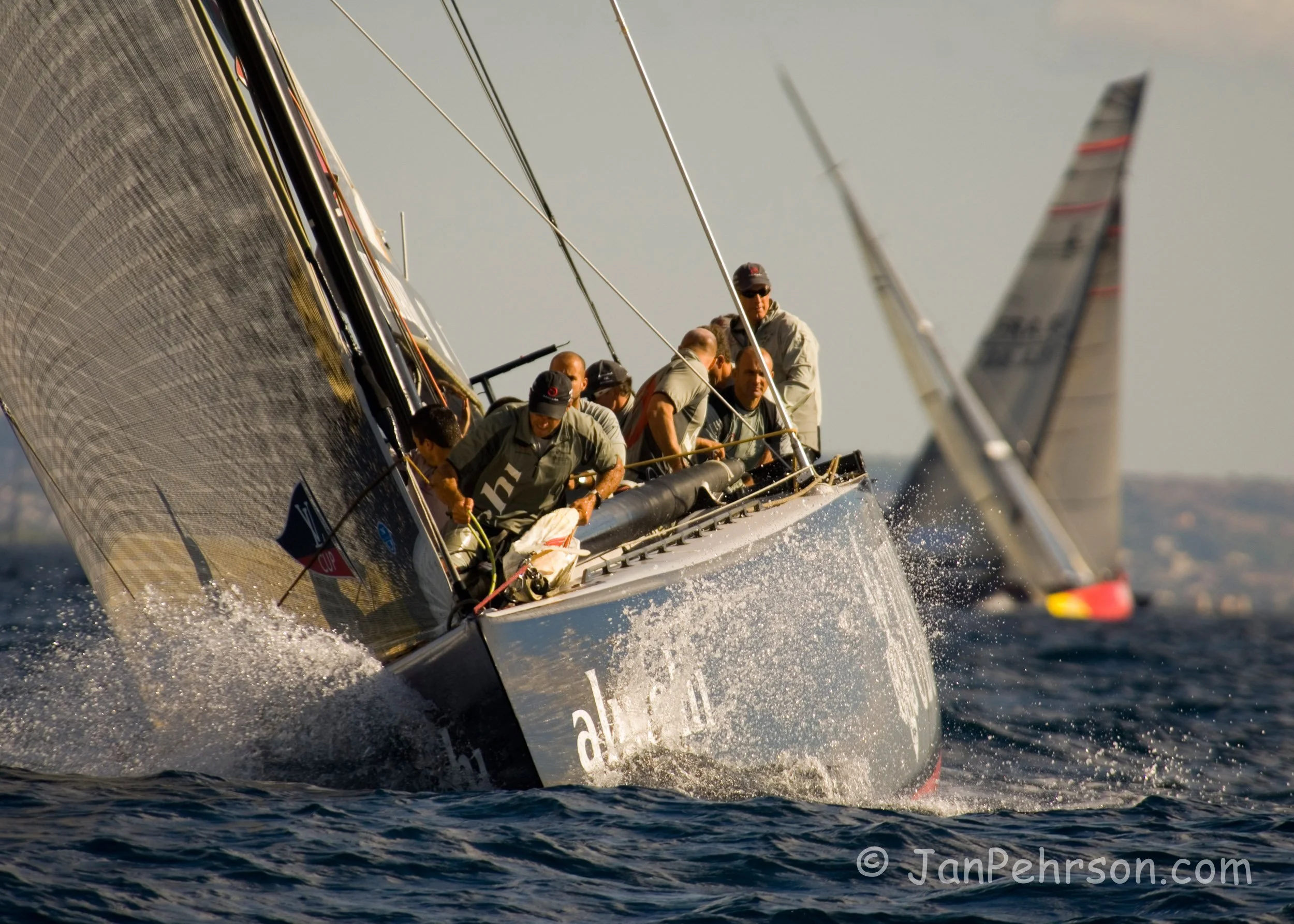 September 2005, Trapani, Sicily Americas Cup Act, Alinghi (02539)