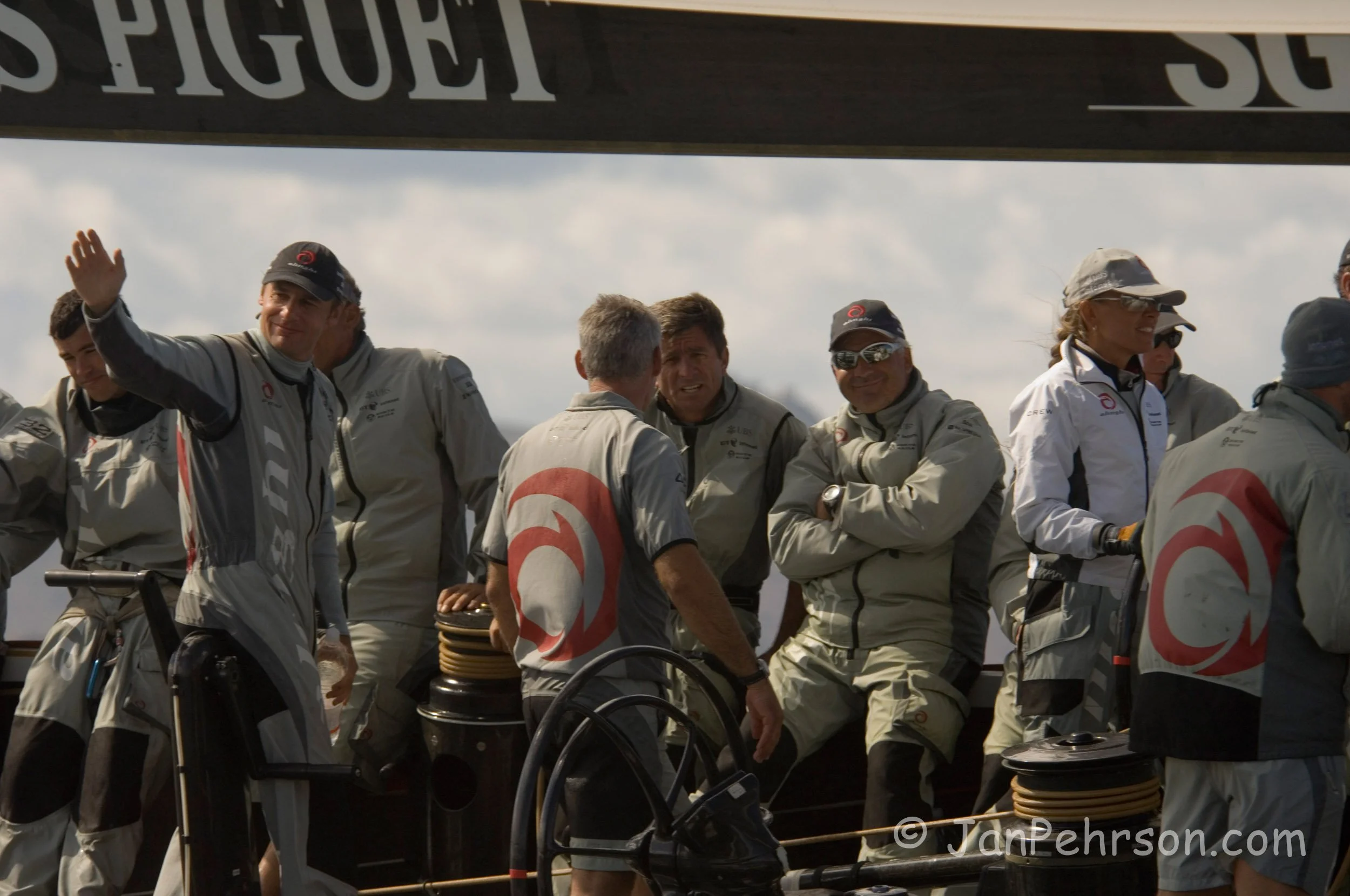 September 2005, Trapani, Sicily Americas Cup Act, Alinghi (02843)